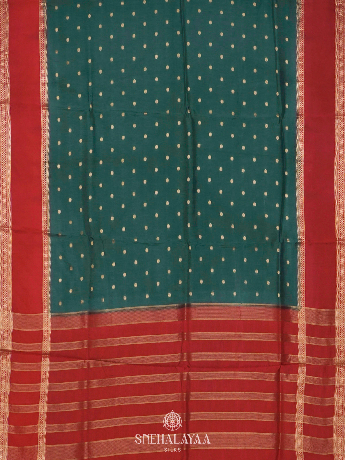 Green Banaras Saree
