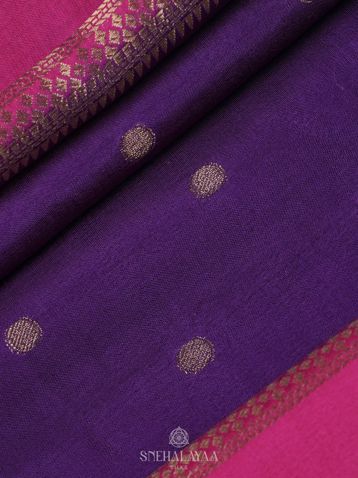Purple Banaras Saree