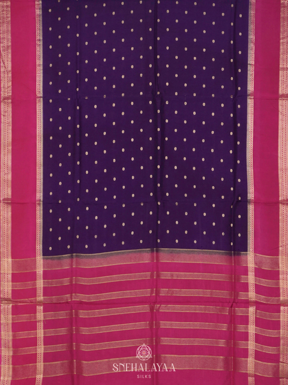 Purple Banaras Saree