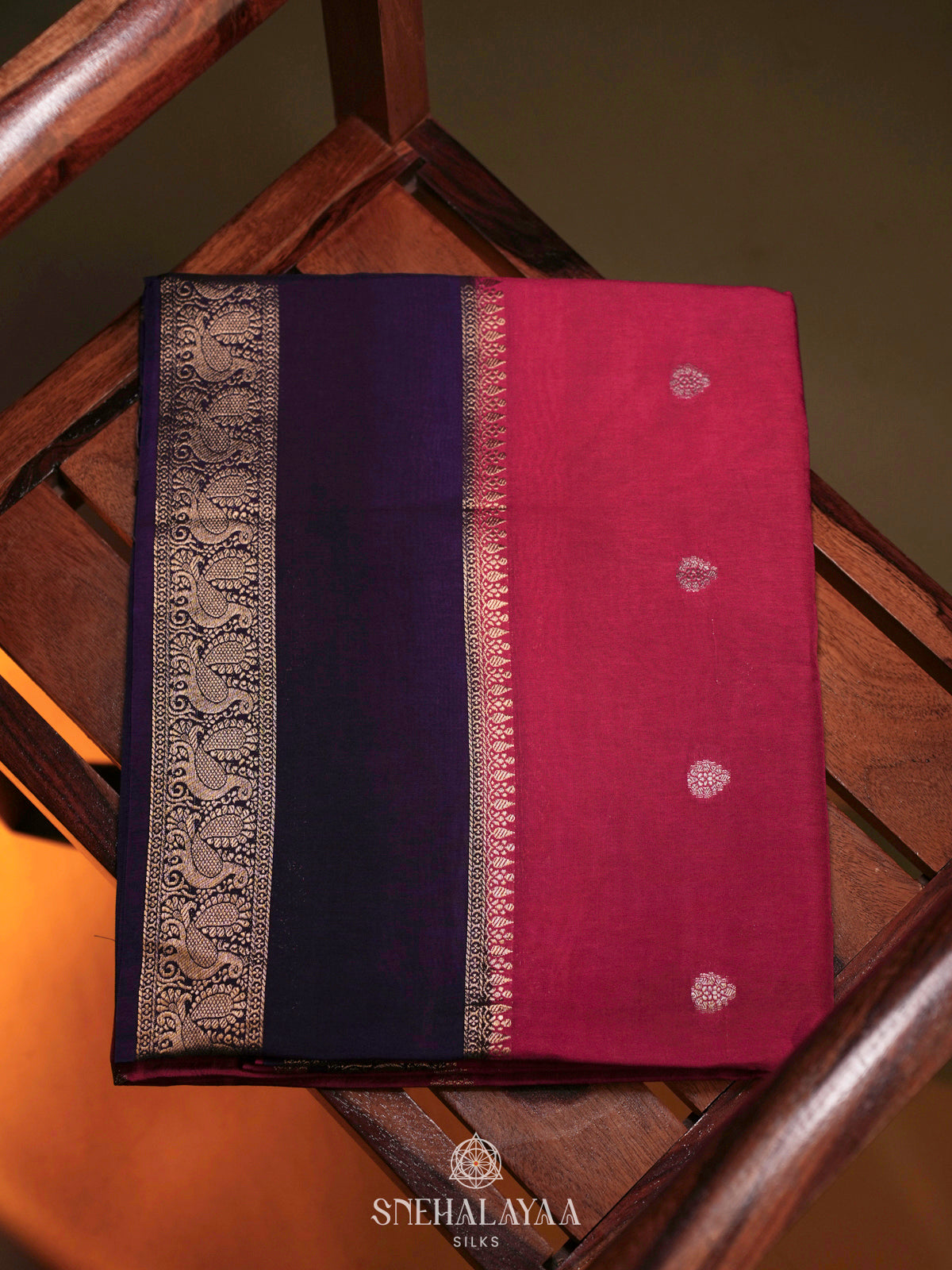 Pink Banaras Saree