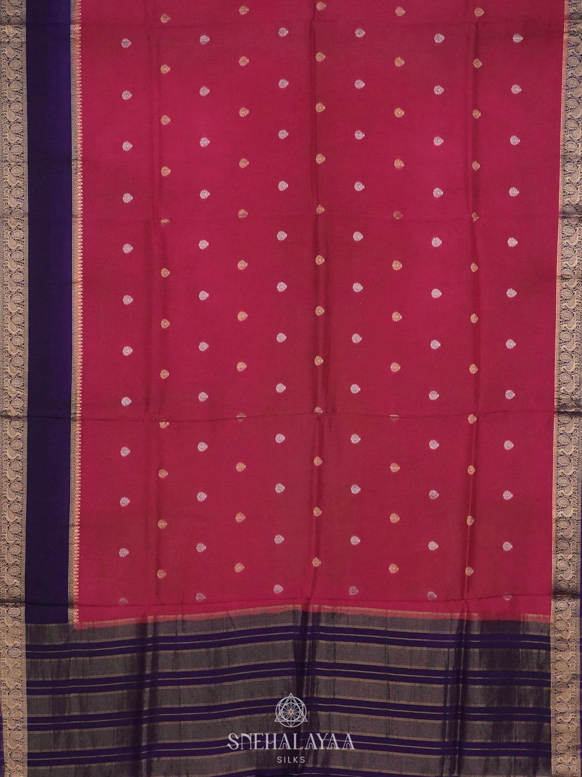 Pink Banaras Saree