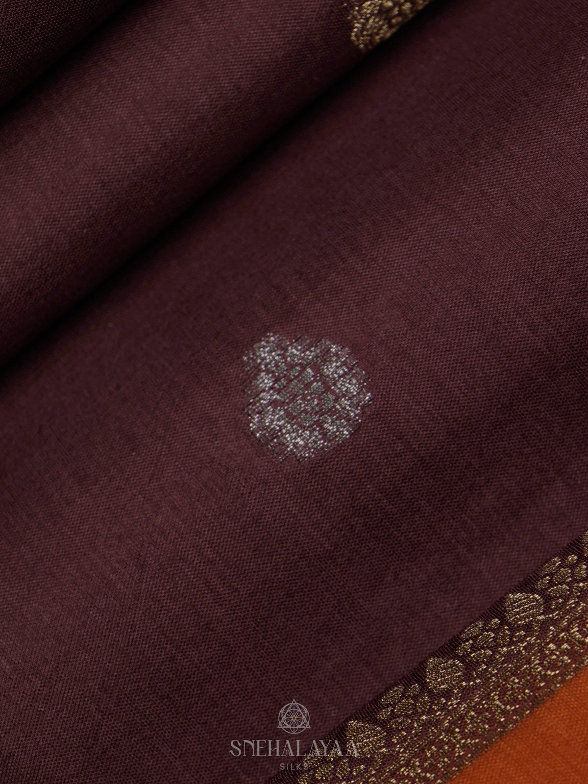 Brown Banaras Saree
