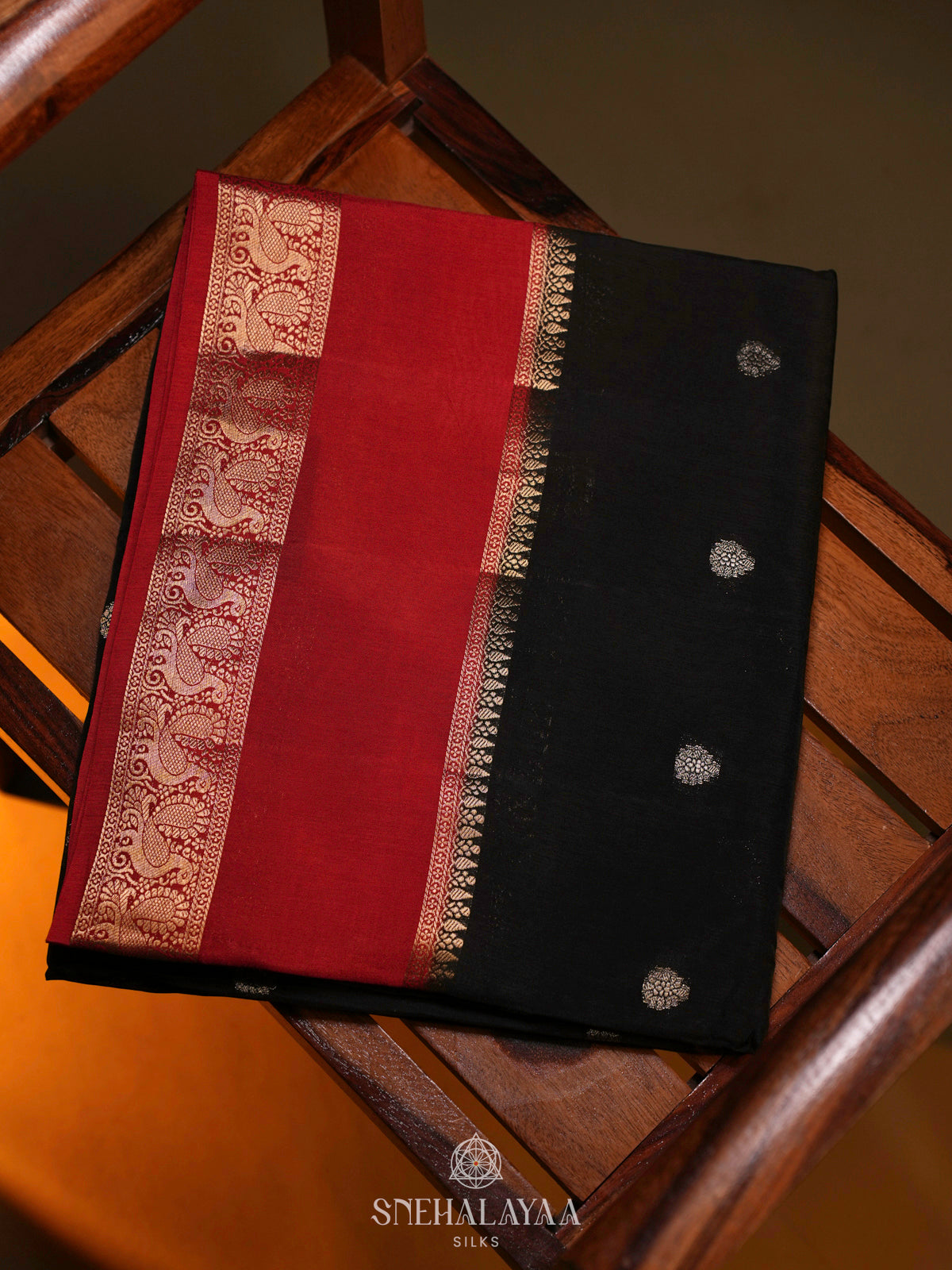 Black Banaras Saree