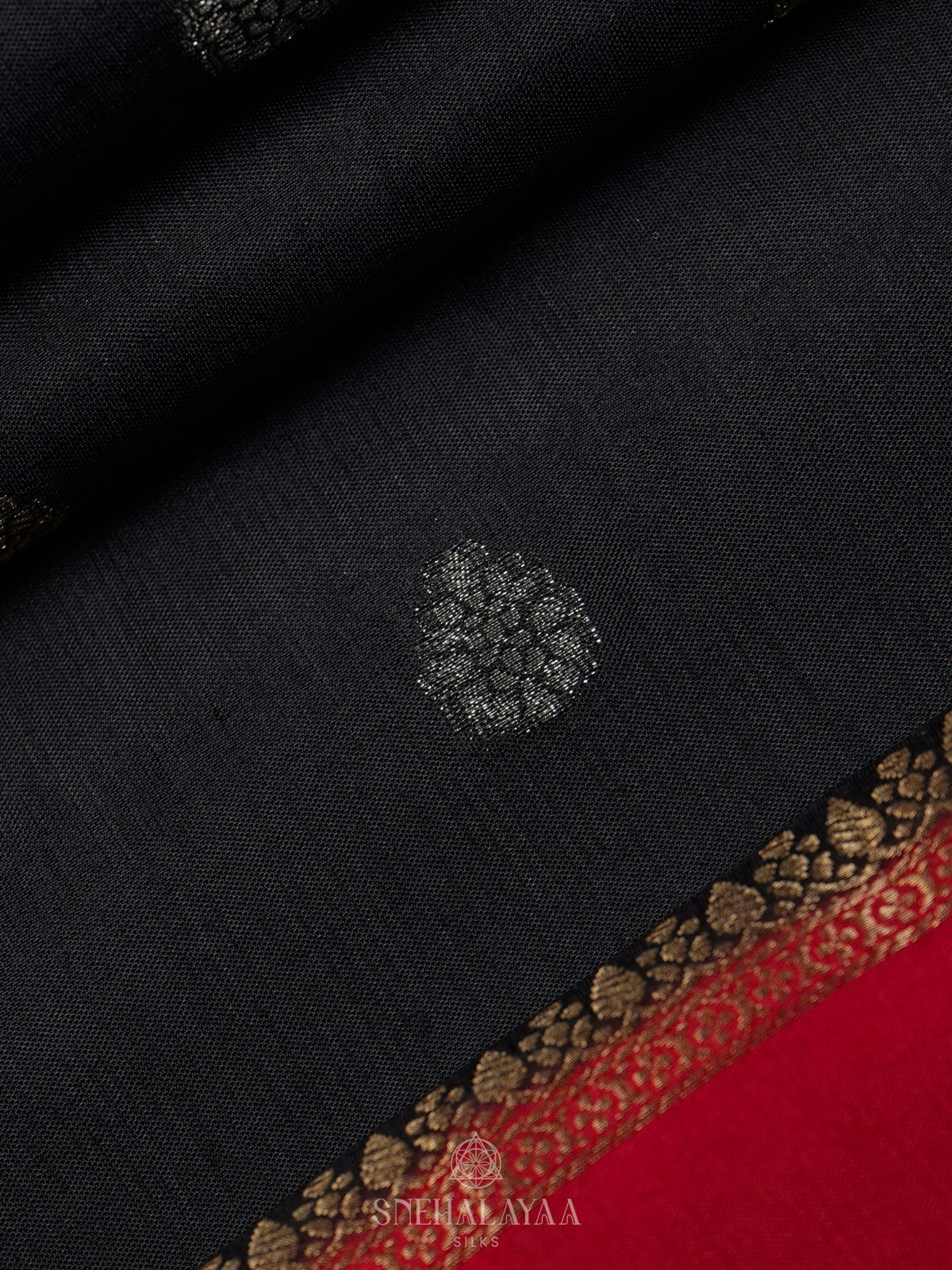 Black Banaras Saree