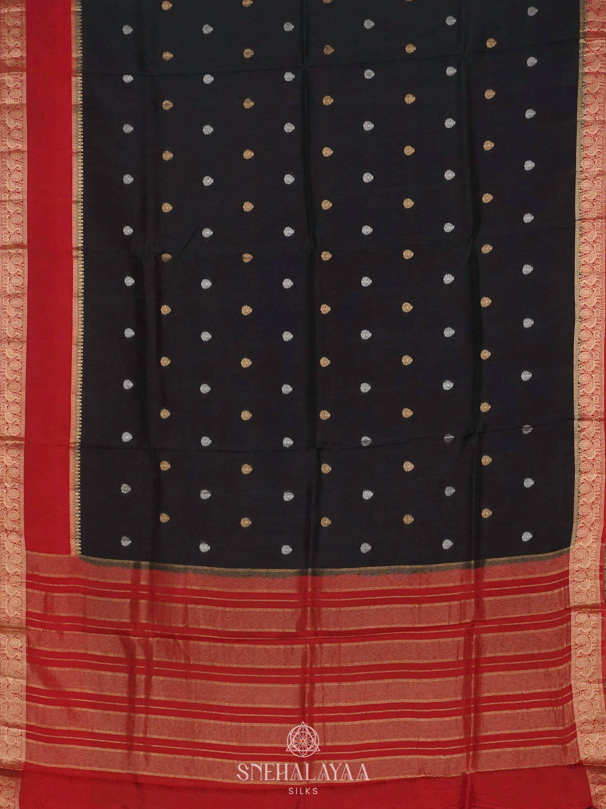 Black Banaras Saree