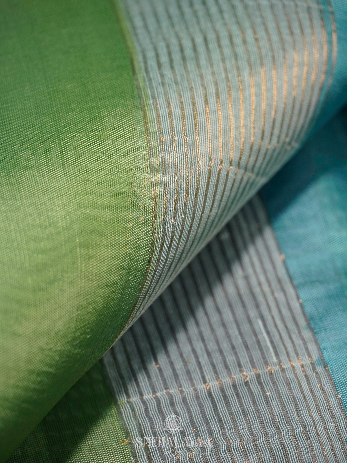 Grey Organza Saree