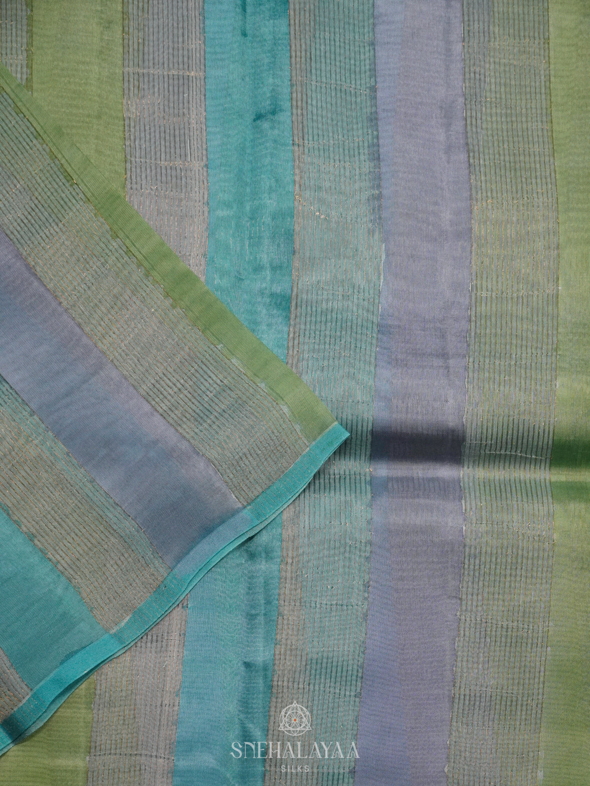 Grey Organza Saree
