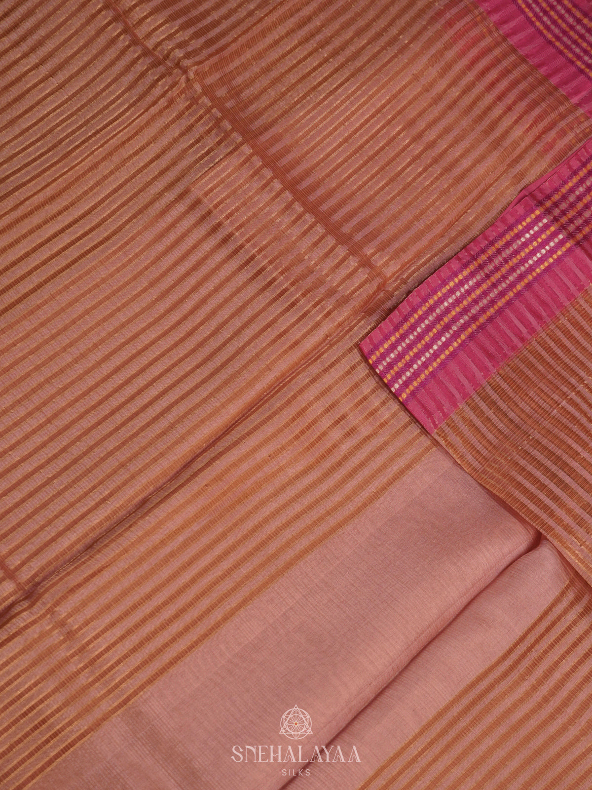 Orange Kota Saree