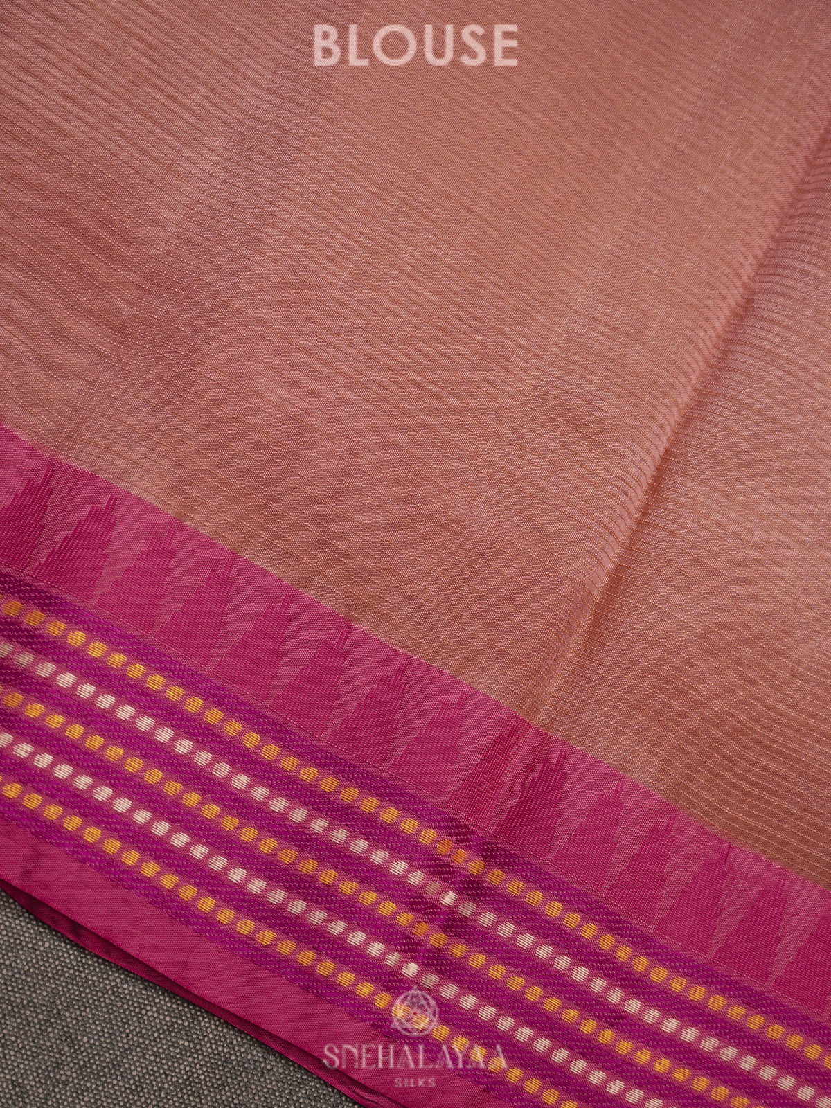 Orange Kota Saree