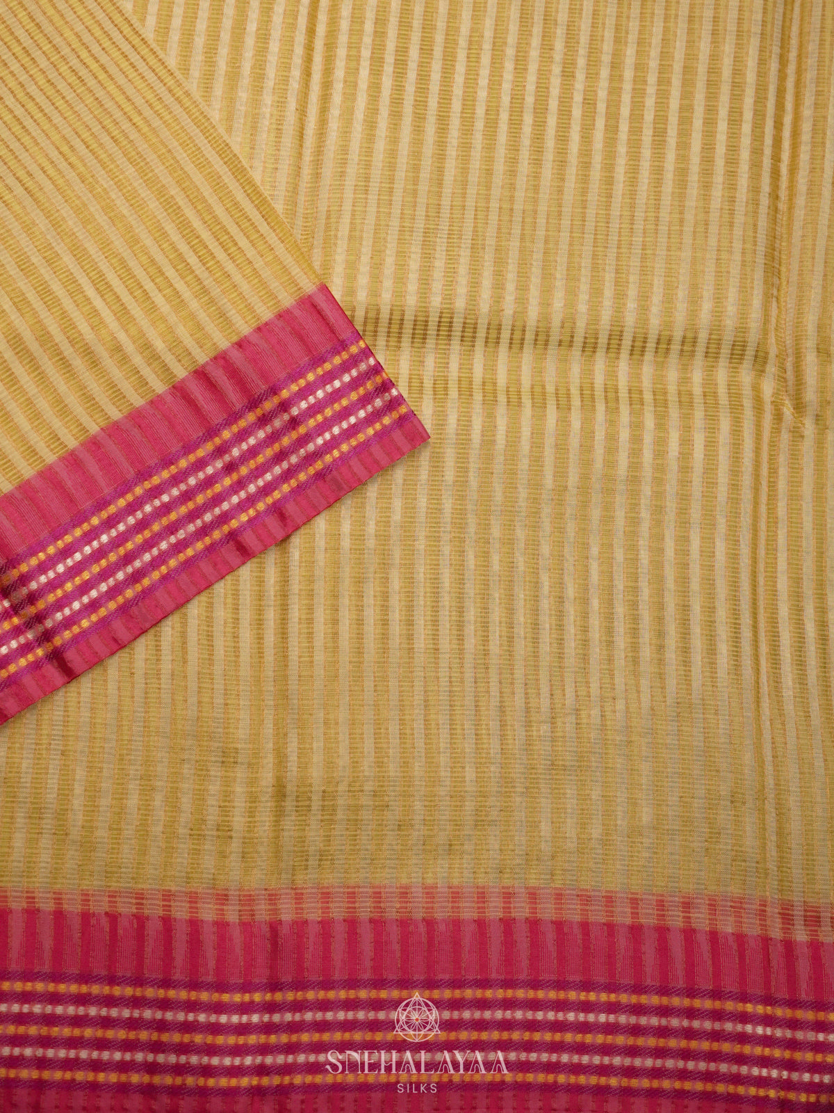 Yellow Kota Saree