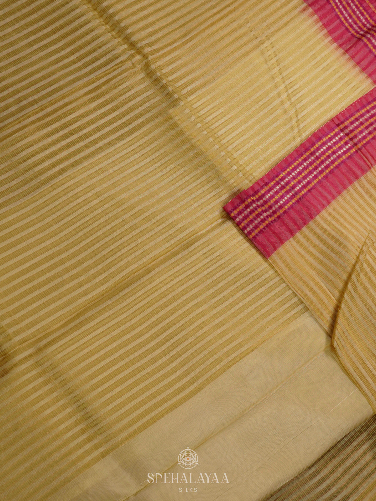 Yellow Kota Saree