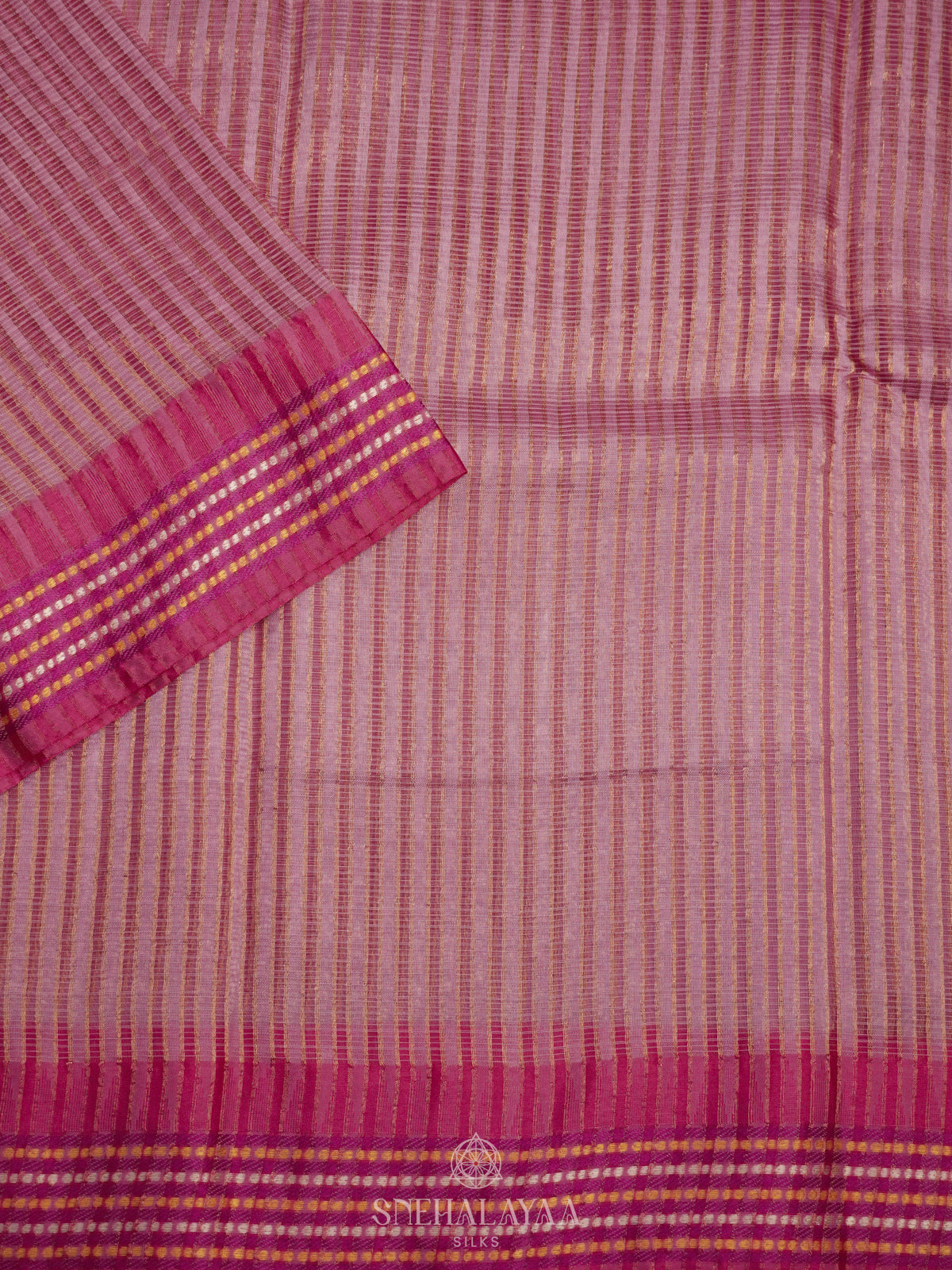 Pink Kota Saree