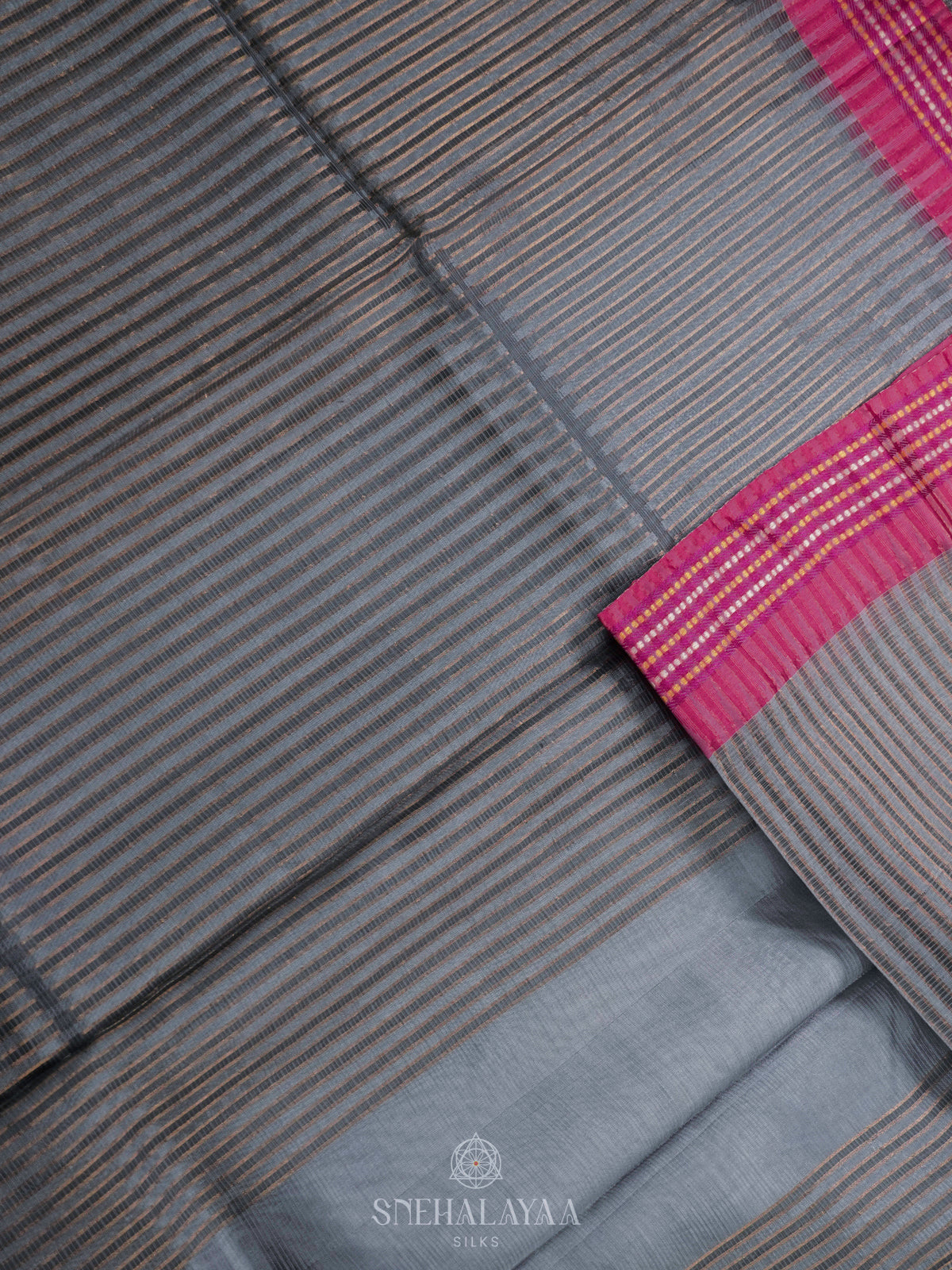 Grey Kota Saree