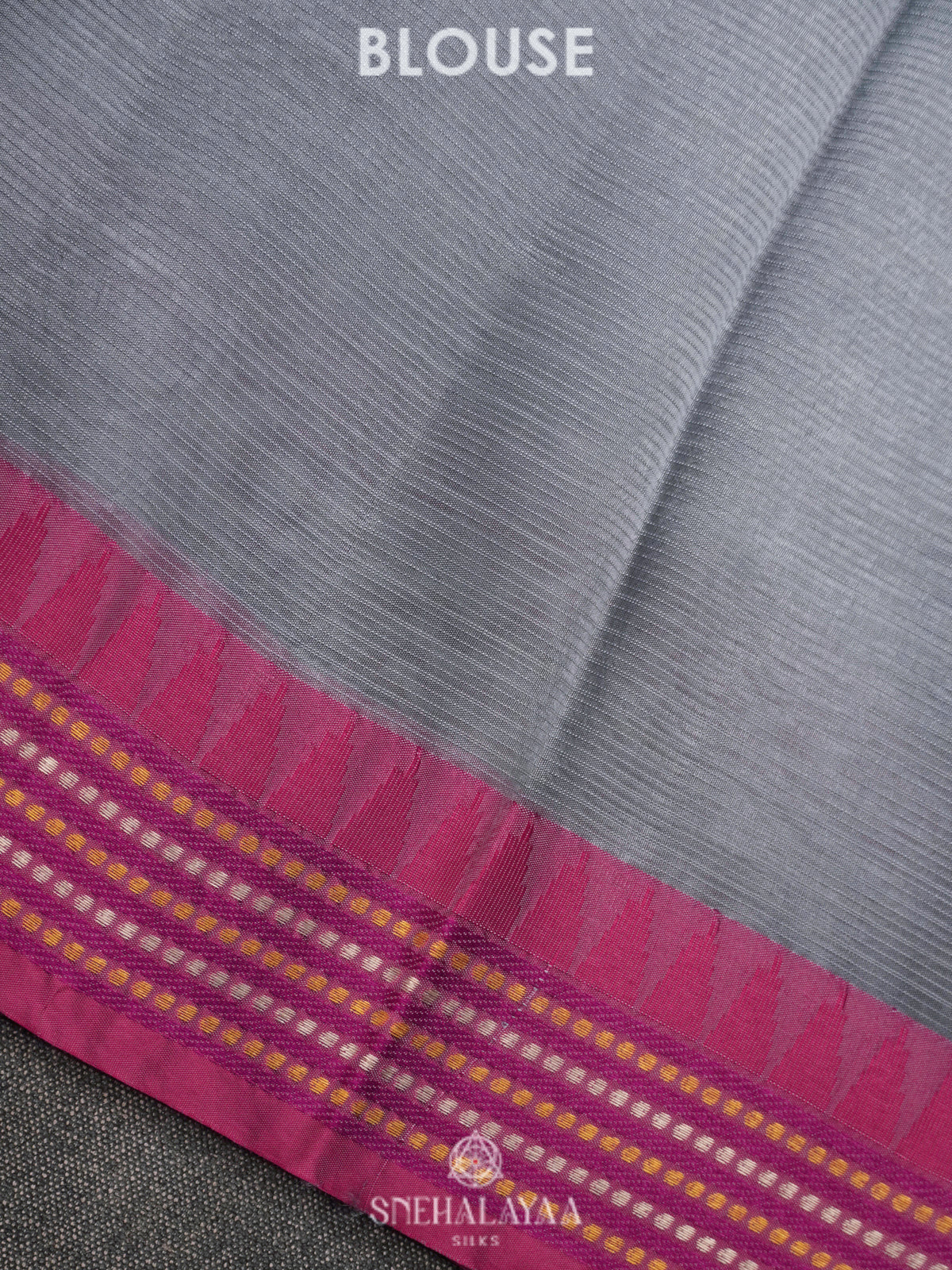 Grey Kota Saree