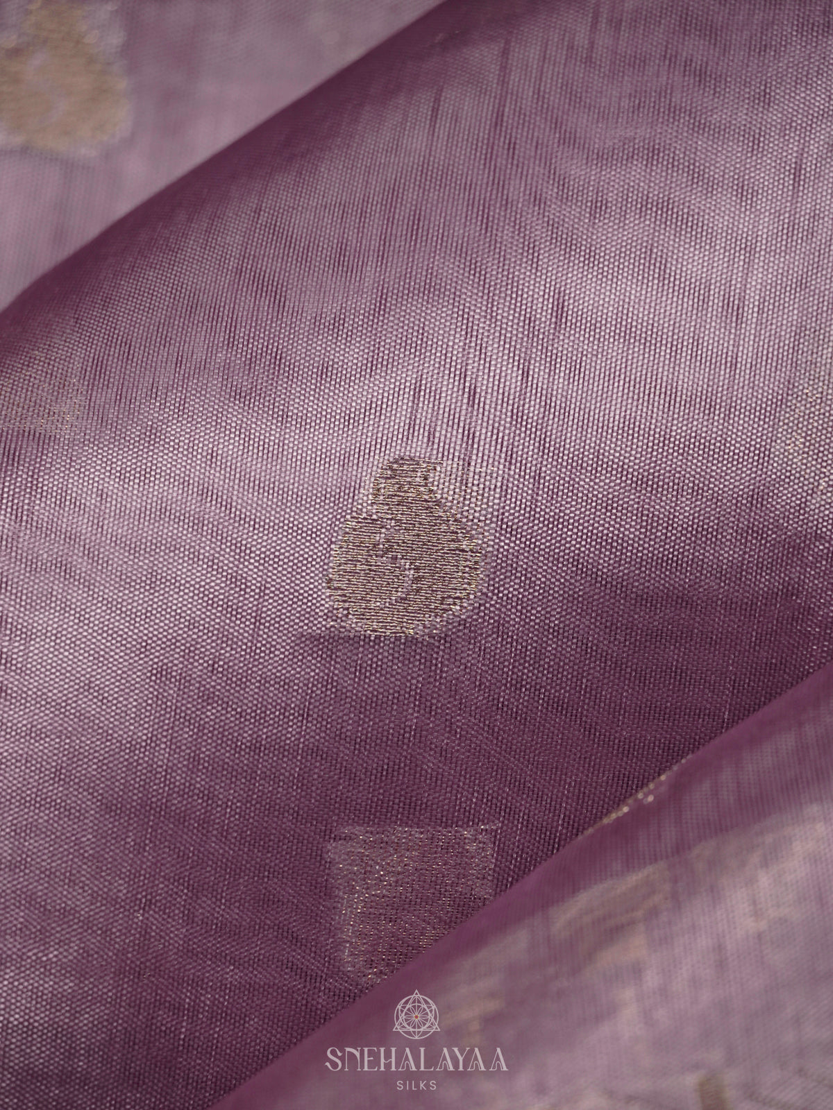 Plum Raw Silk Saree