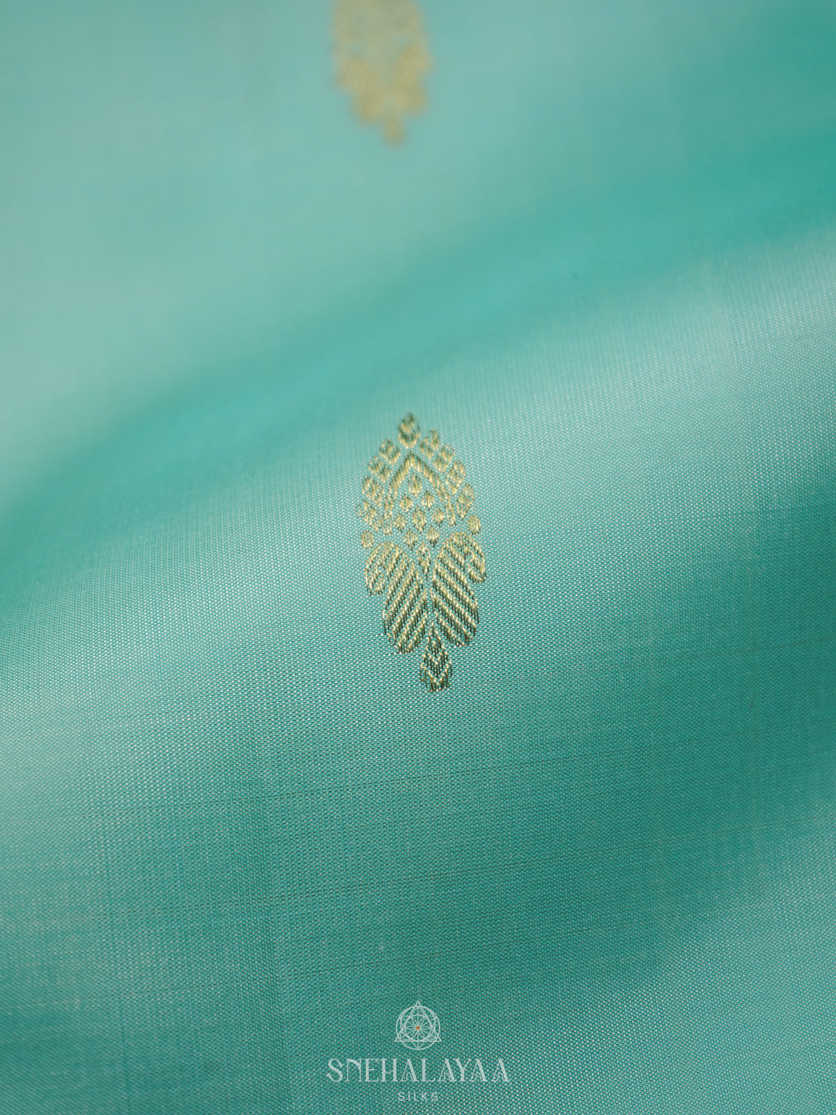 Mint Green Kanjivaram Silk Saree