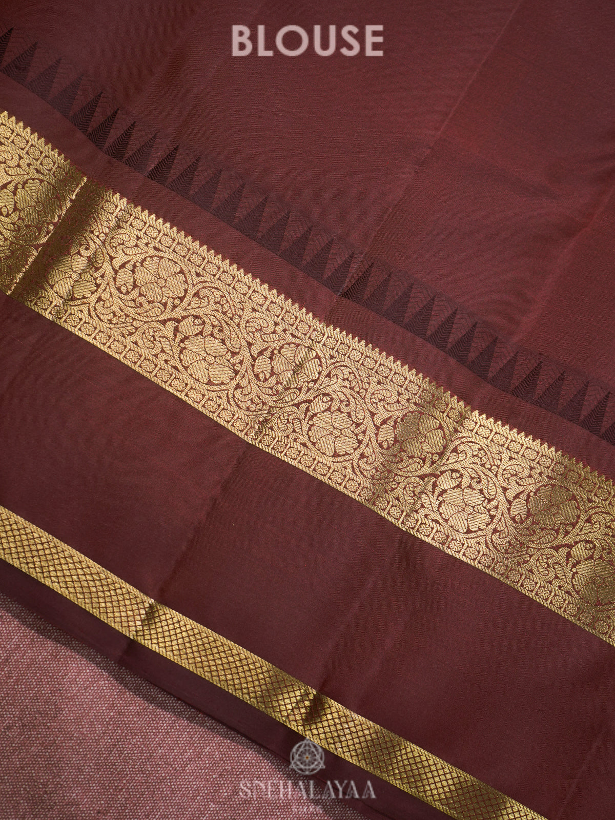 Magenta Pink Kanjivaram Silk Saree