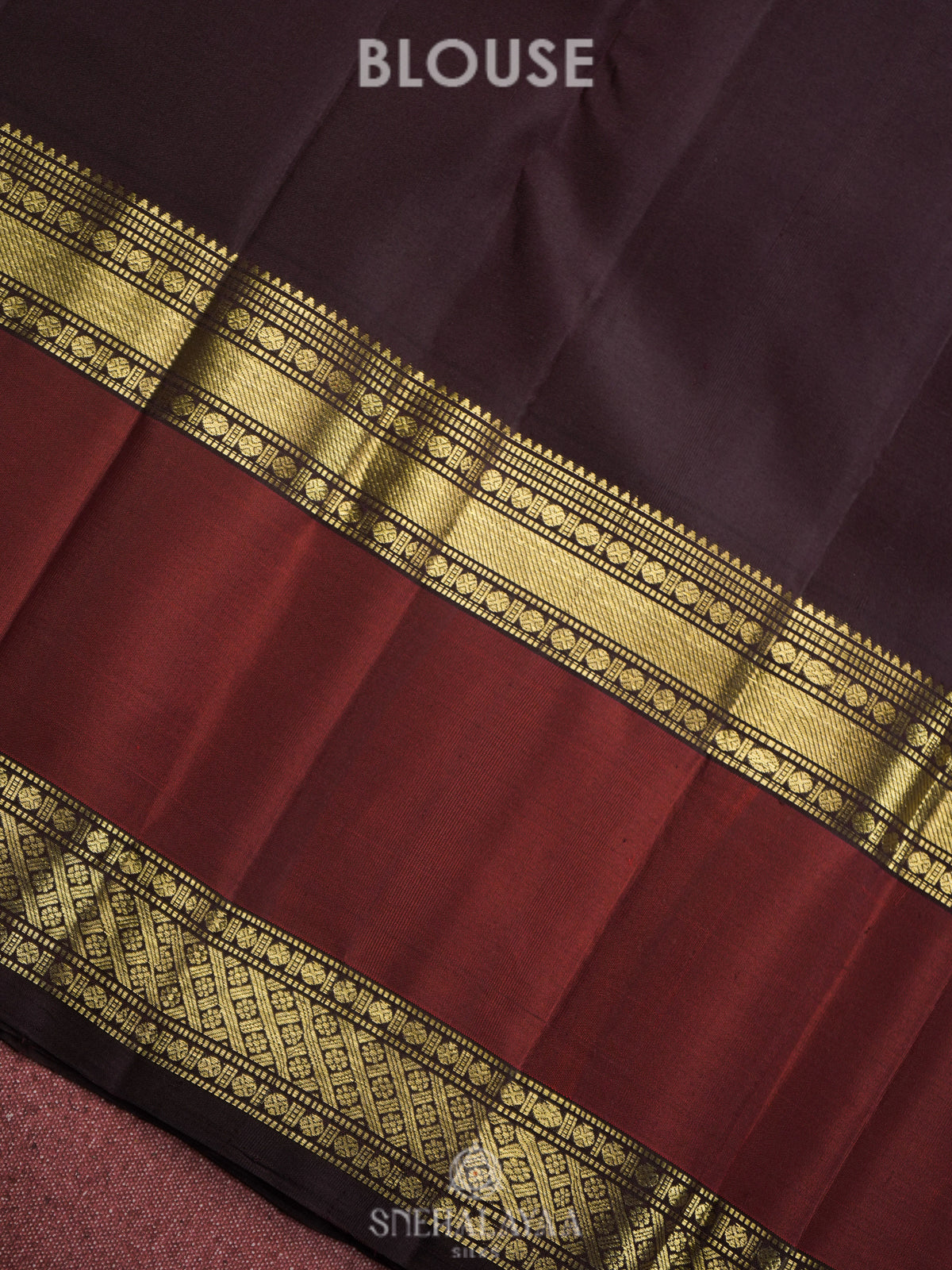 Sage Green Kanjivaram Silk Saree