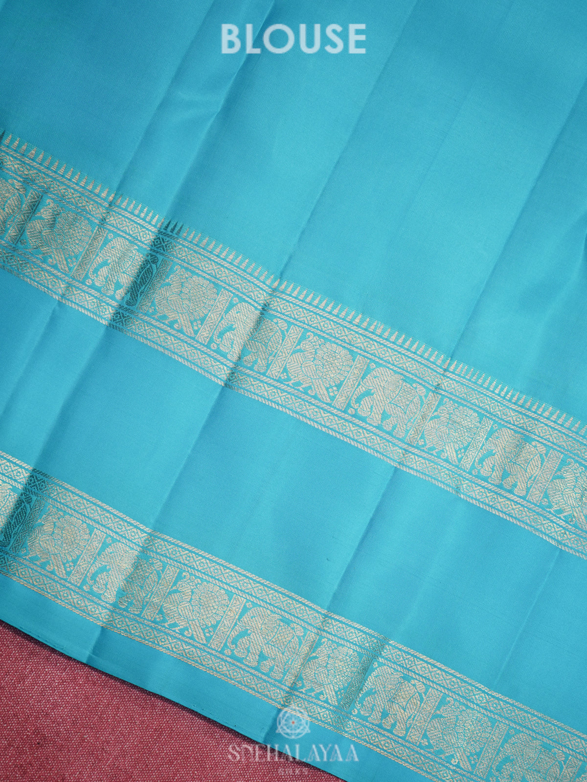 Mint Green Kanjivaram Silk Saree
