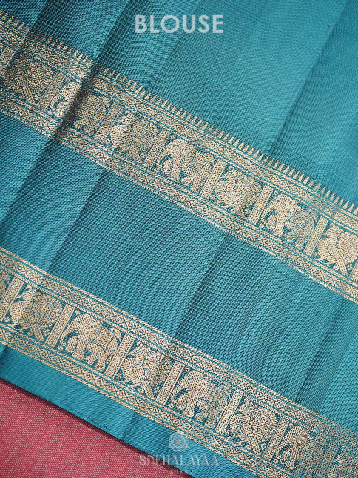 Purple Kanjivaram Silk Saree