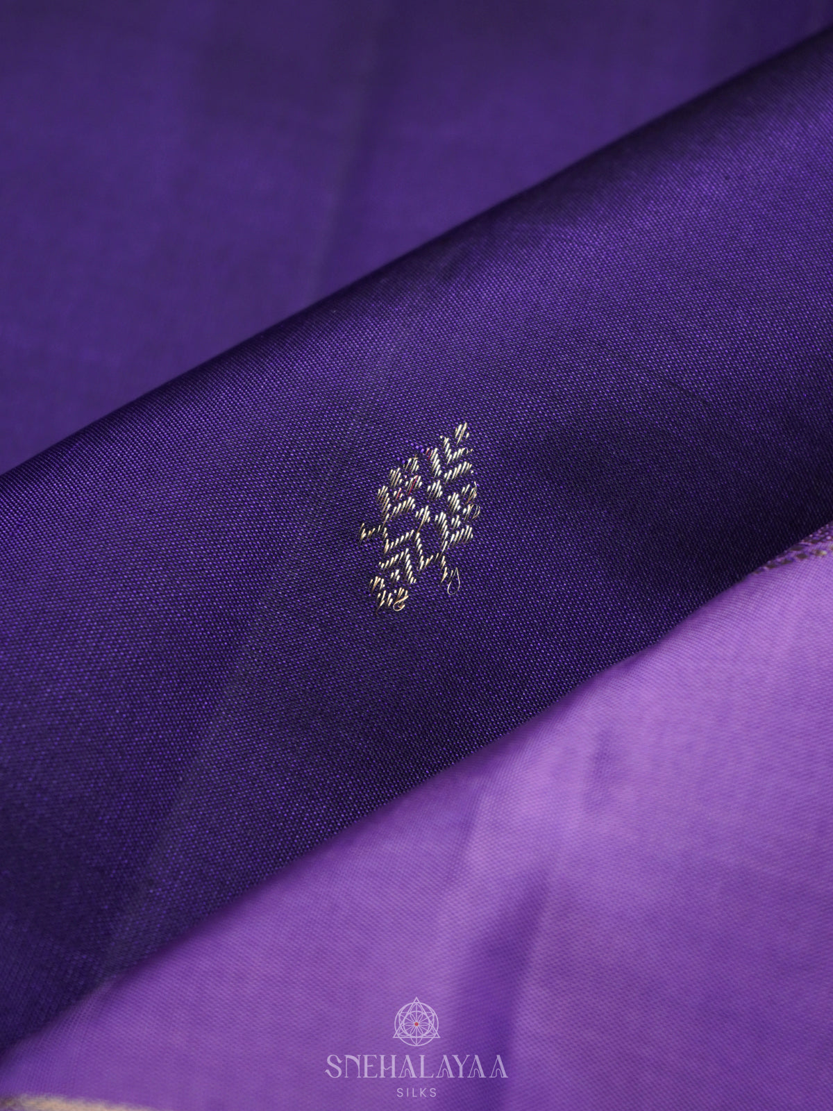 Purple Kanjivaram Silk Saree