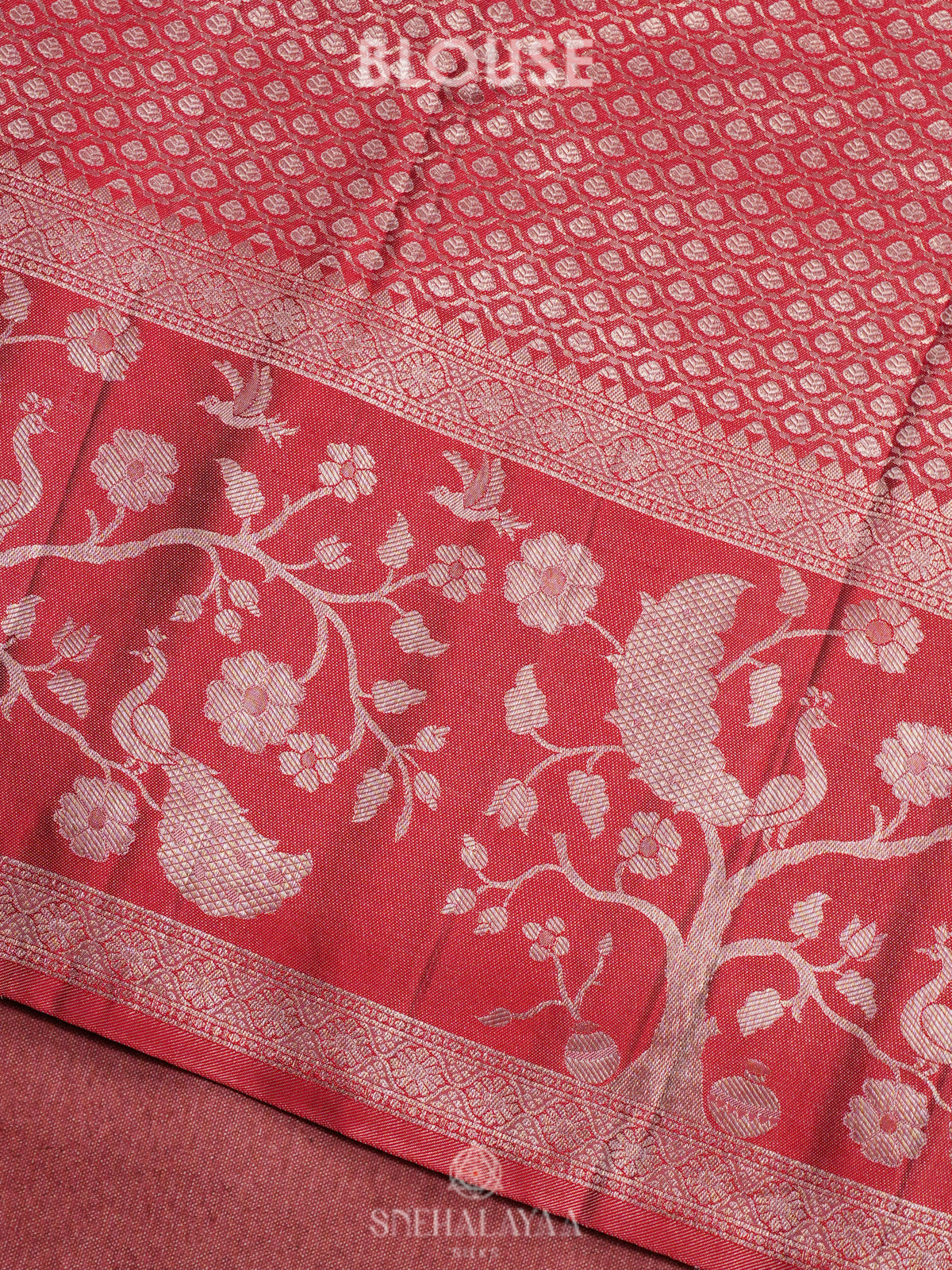 Pale Pink Kanjivaram Silk Saree