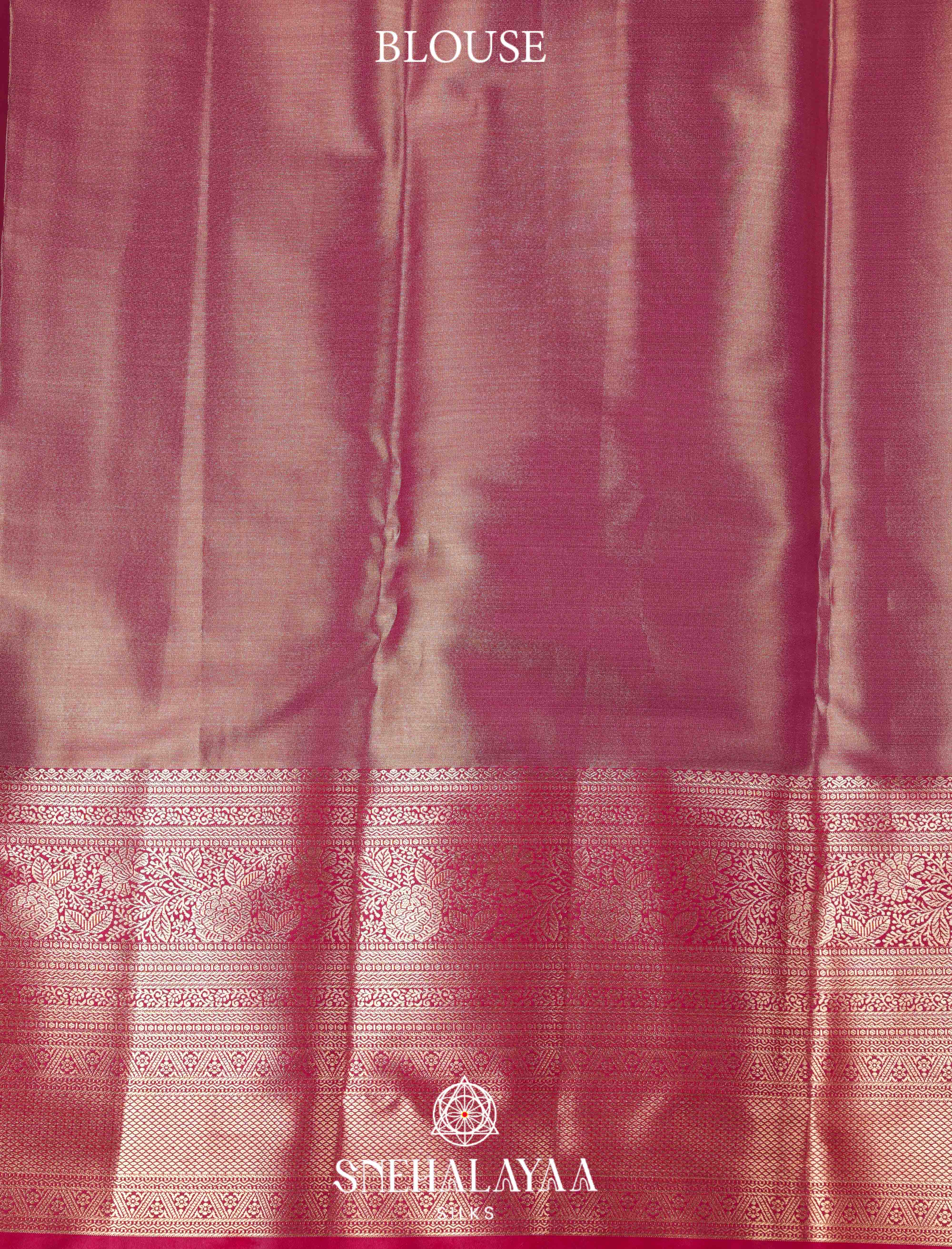 Pink Art Silk Saree