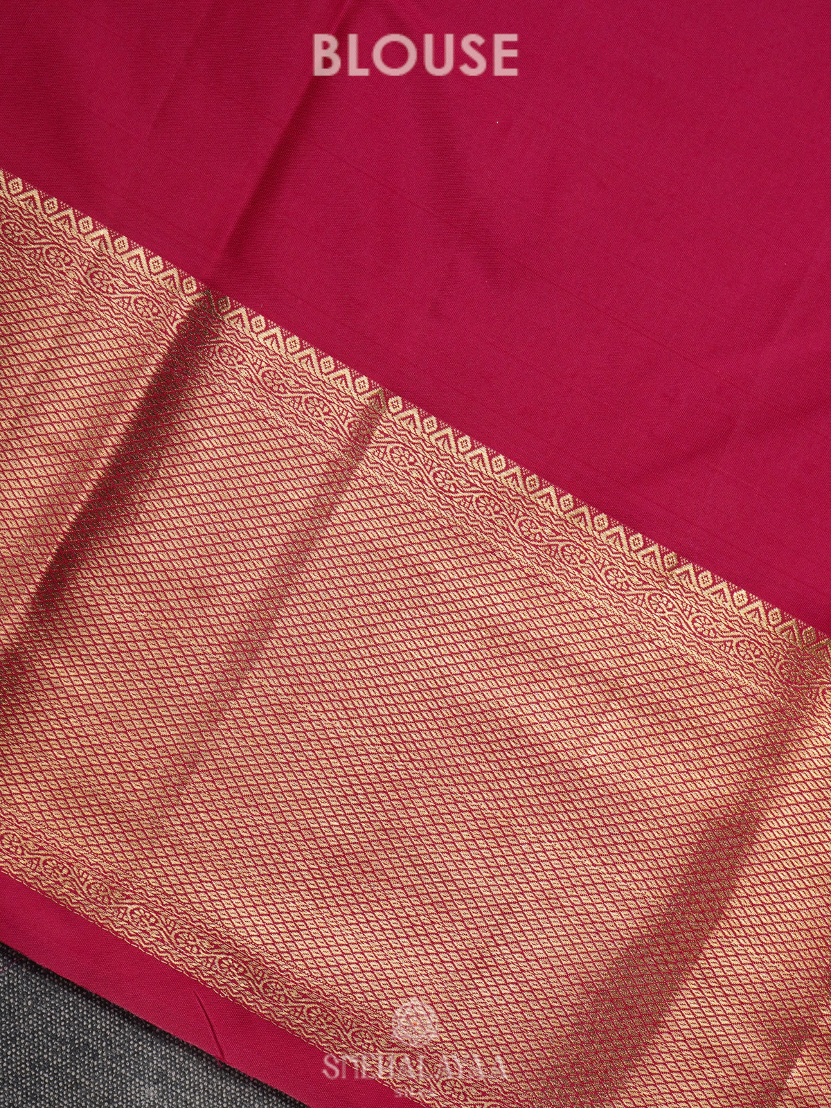 Forest Green Art Silk Saree