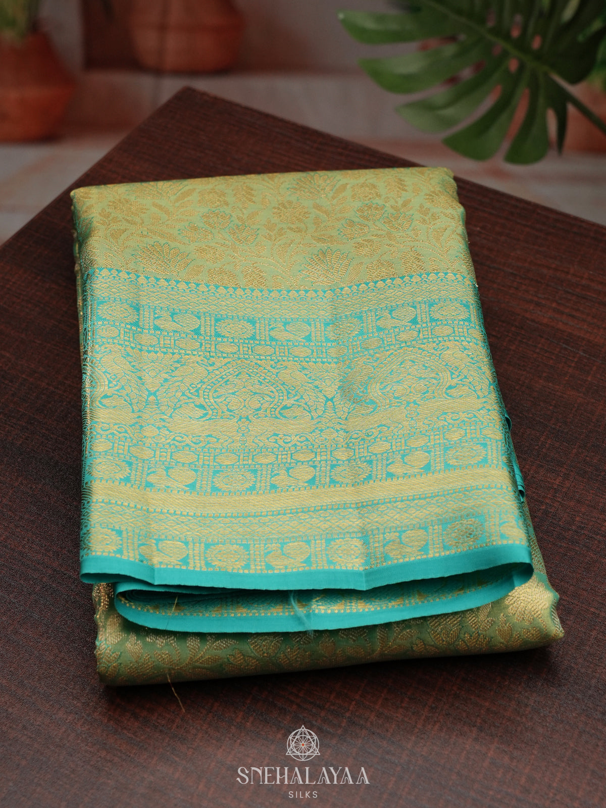 Green Kanjivaram Silk Saree