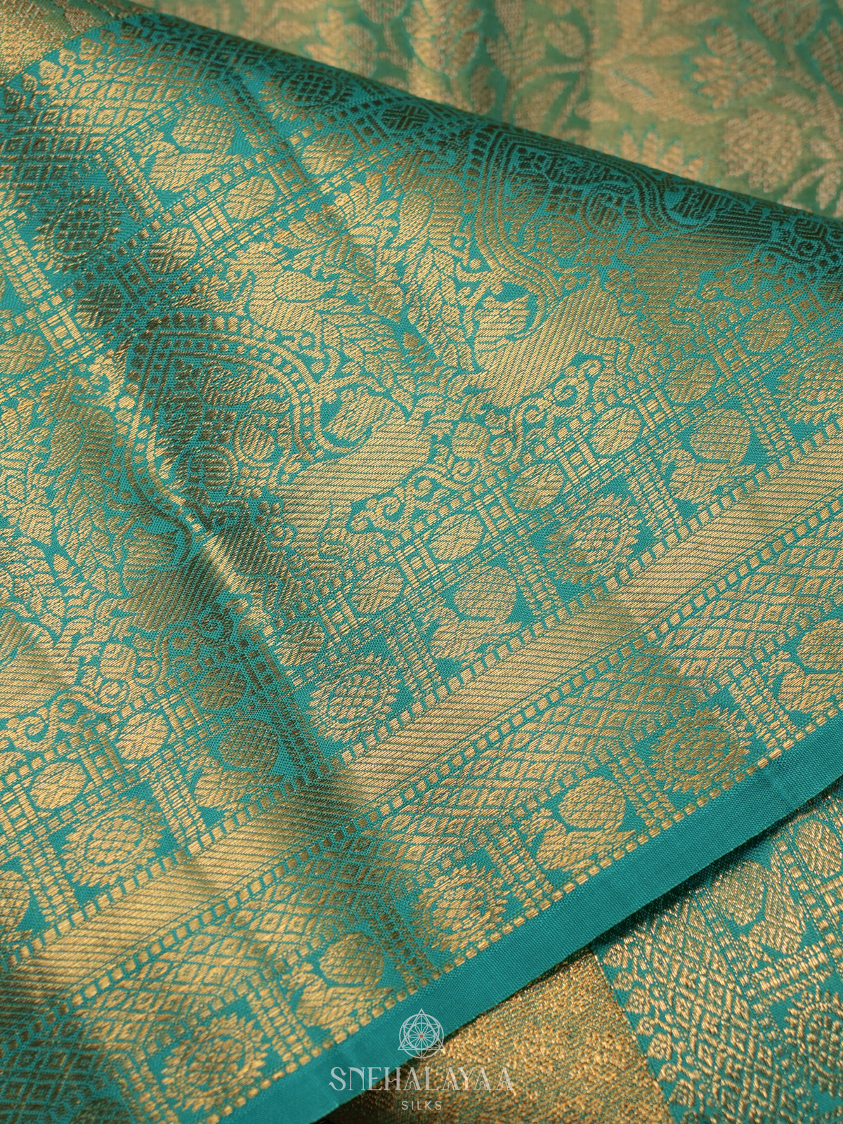 Green Kanjivaram Silk Saree