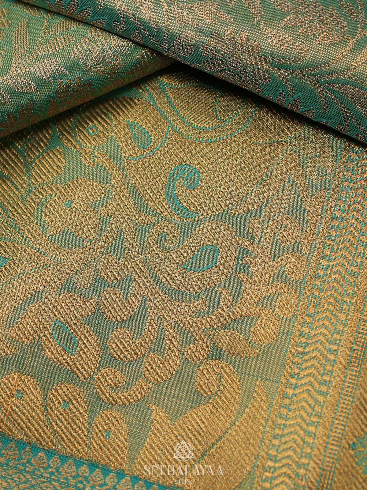 Green Kanjivaram Silk Saree
