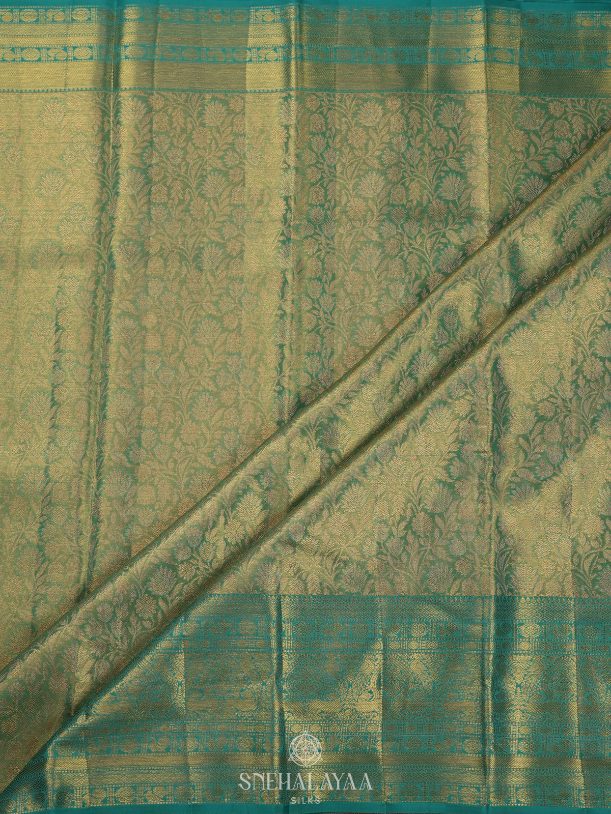 Green Kanjivaram Silk Saree