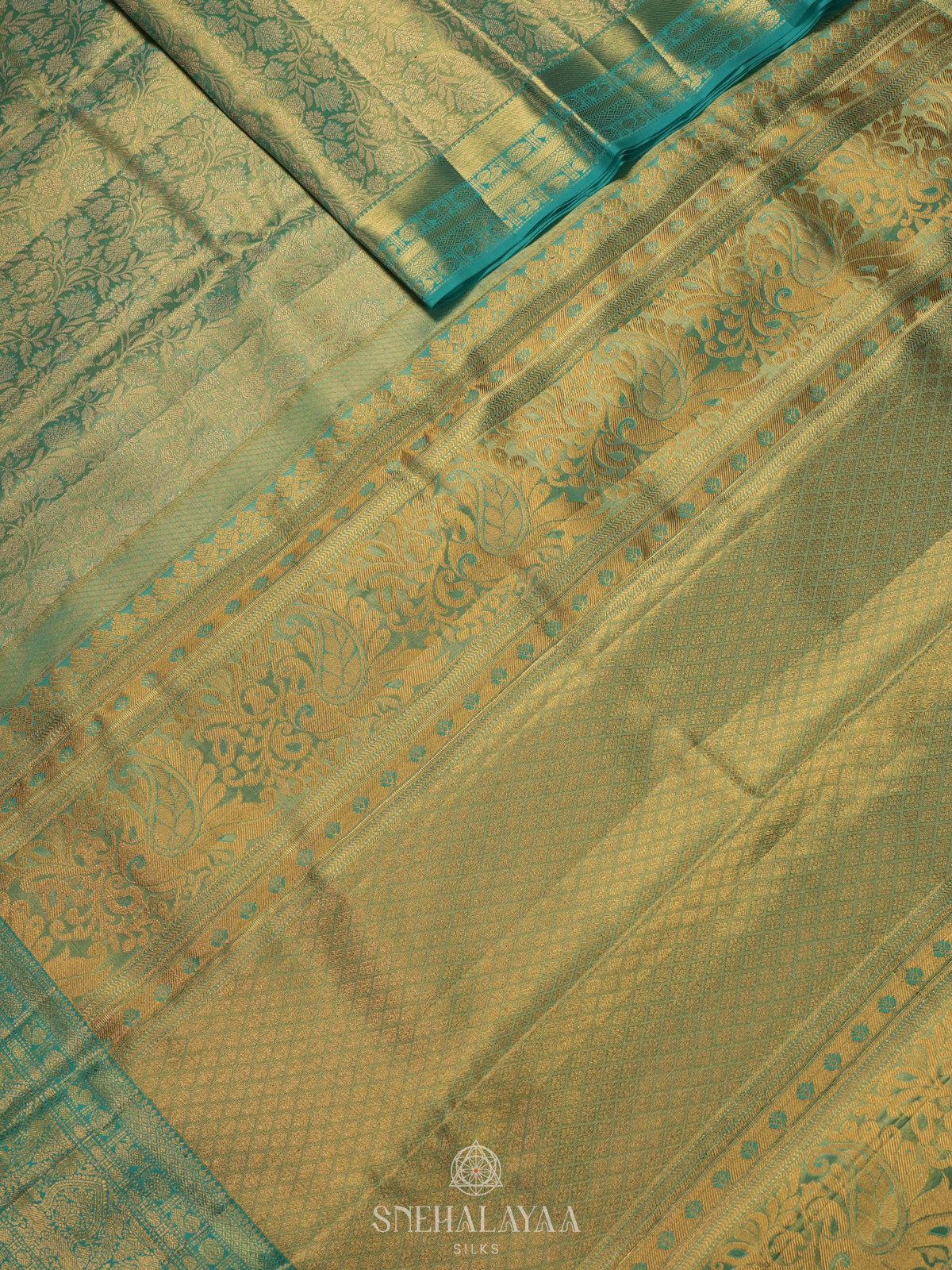 Green Kanjivaram Silk Saree