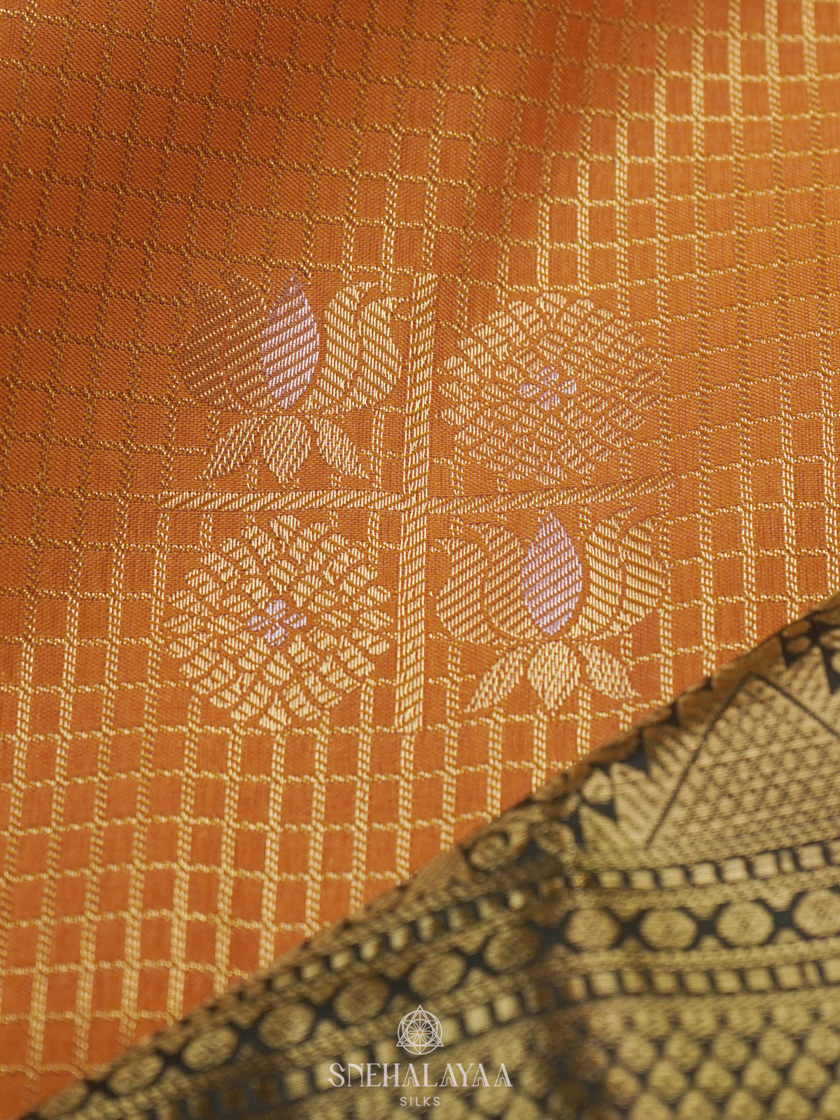 Mango Yellow Art Silk Saree