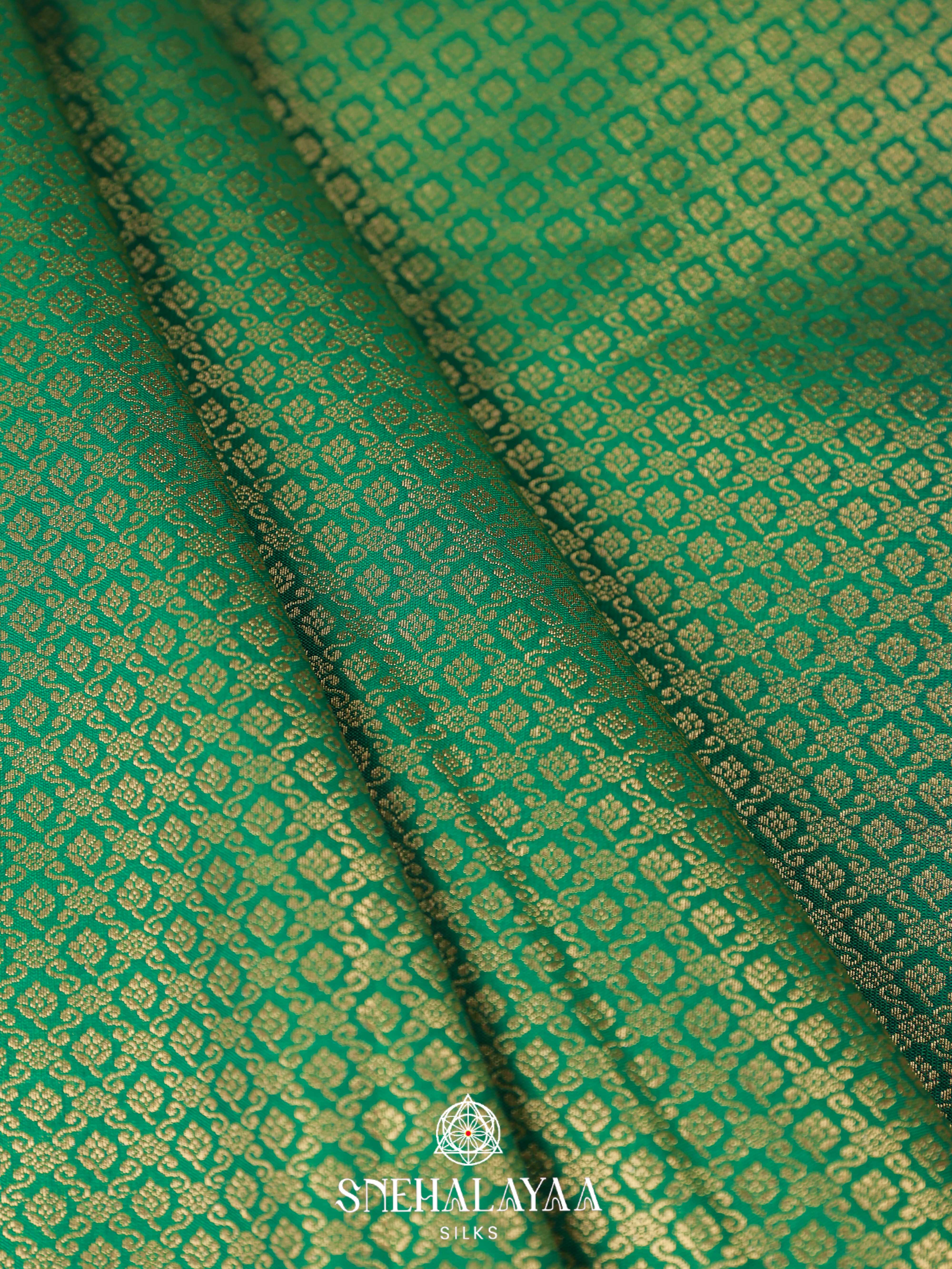 Green Art Silk Saree