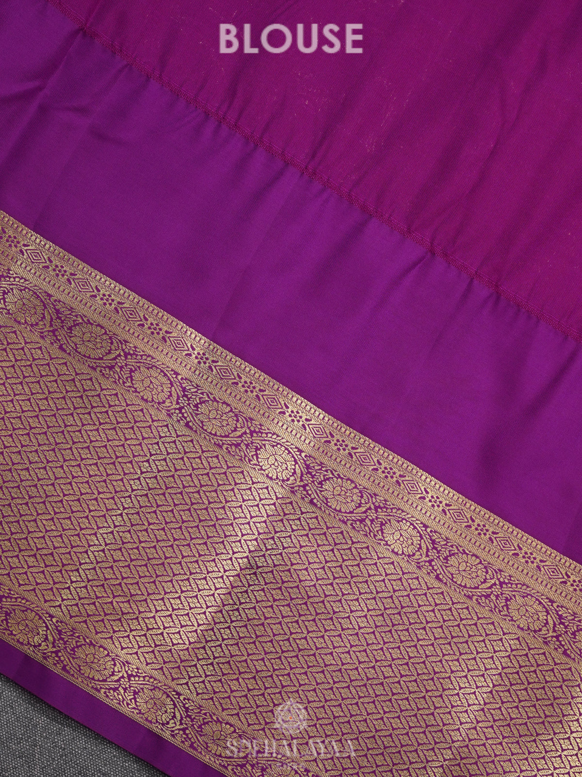 Peach Art Silk Saree