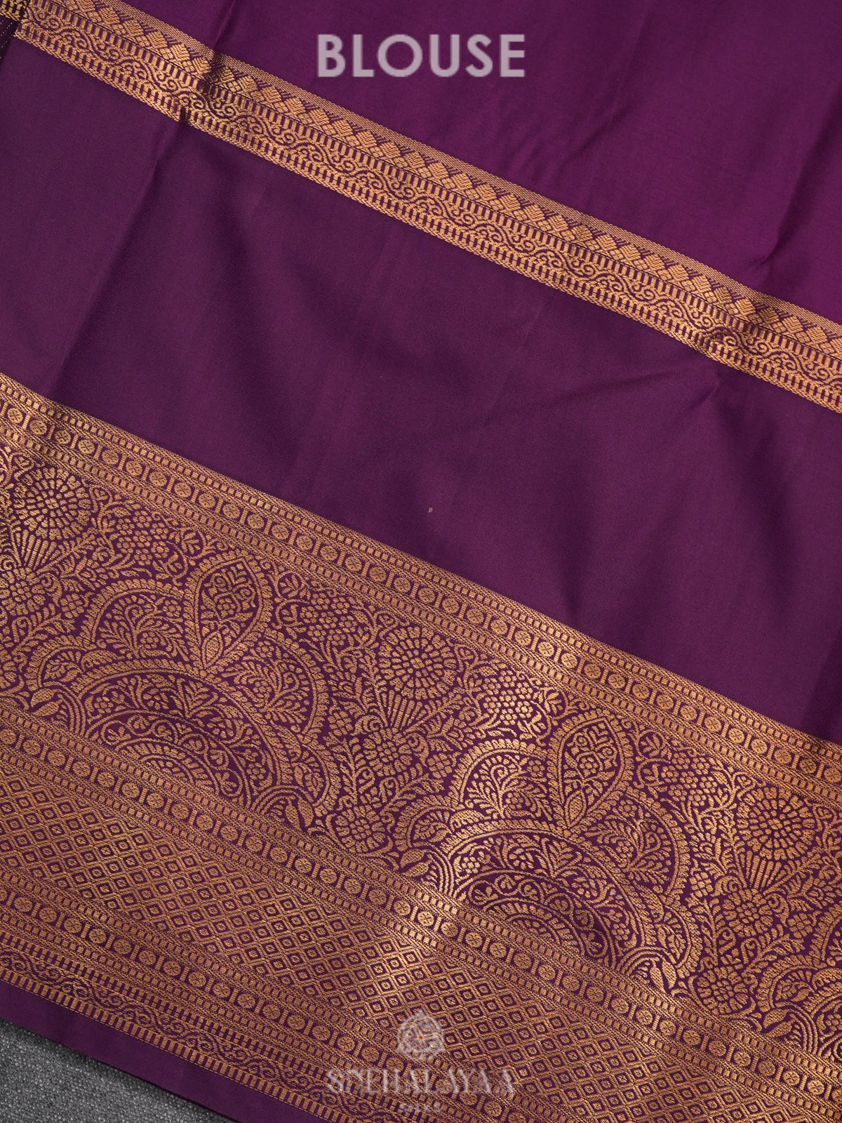 Lilac Art Silk Saree