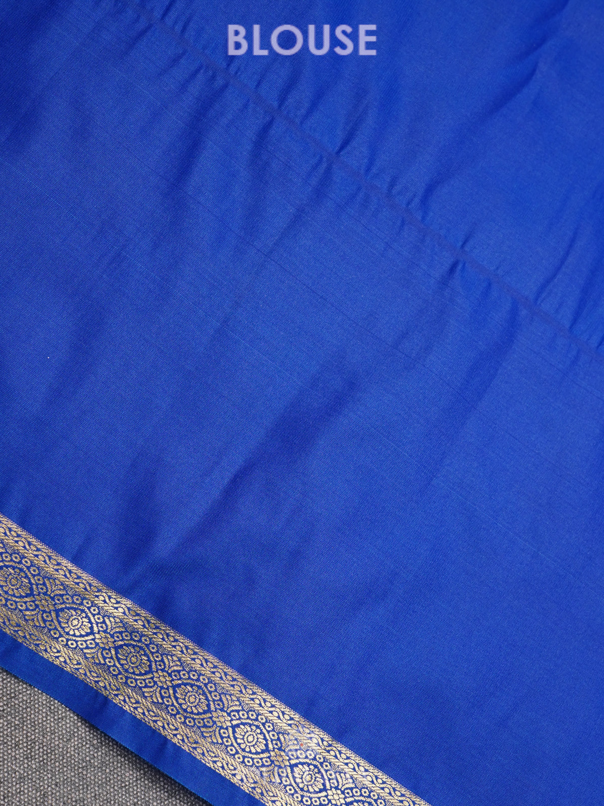 Blue Art Silk Saree