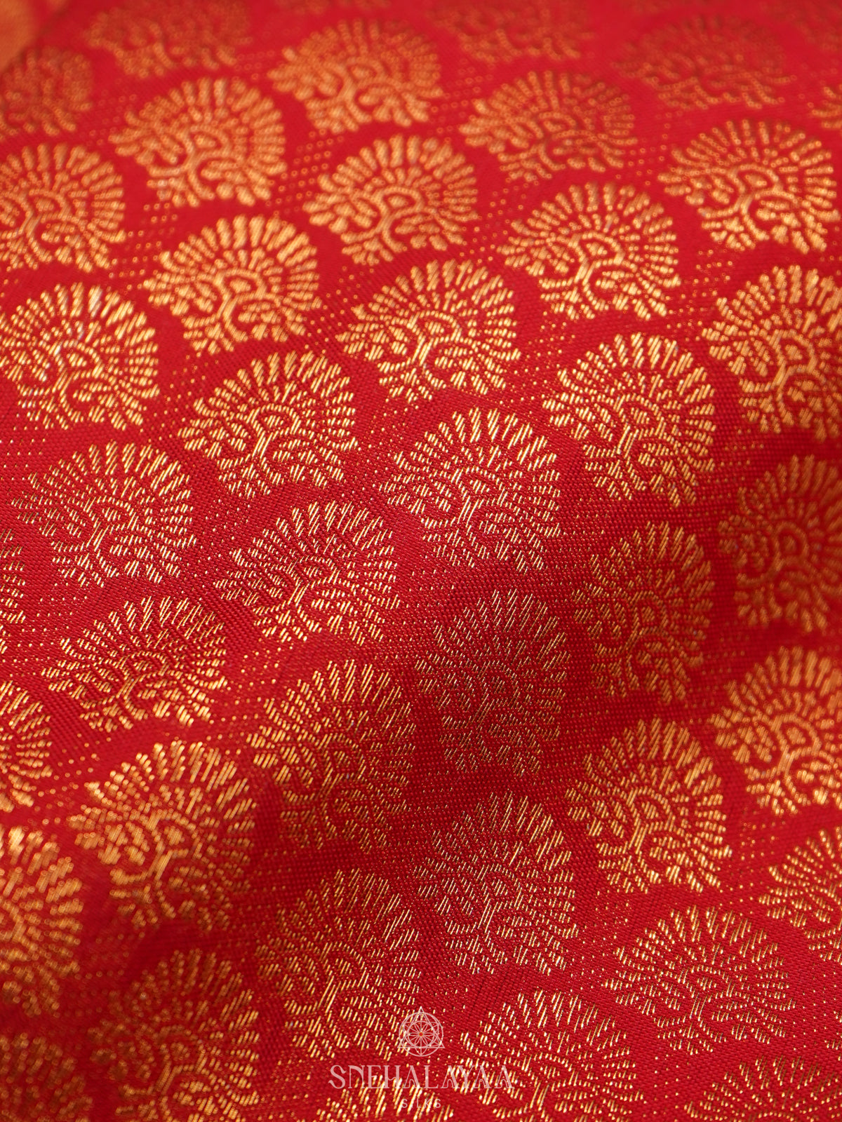 Red Art Silk Saree
