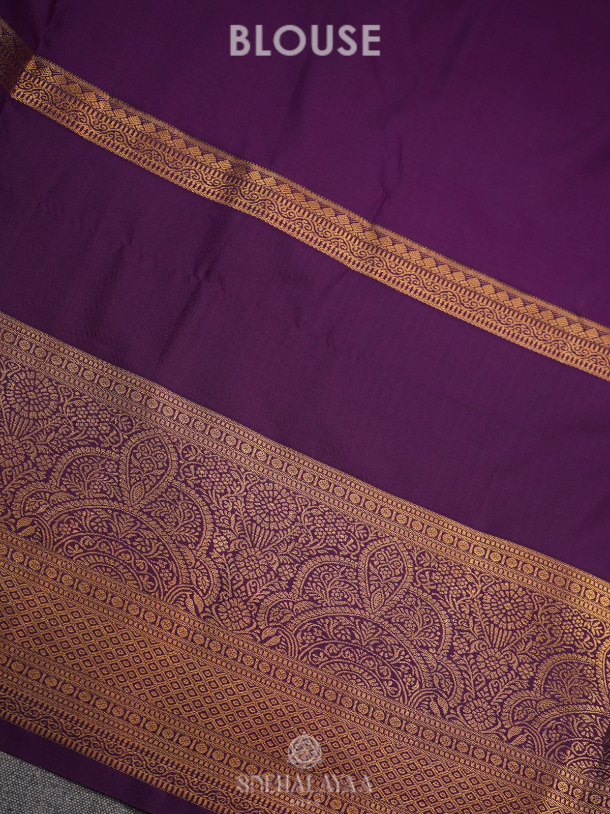 Orange Art Silk Saree