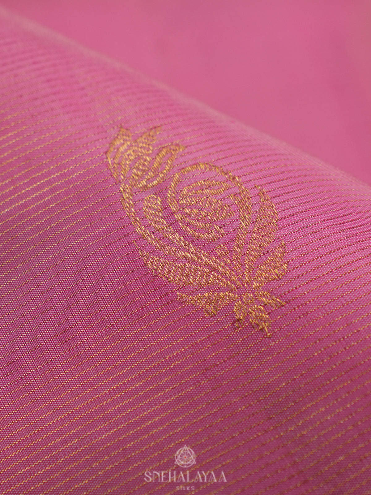 Pink Kanjivaram Silk Saree