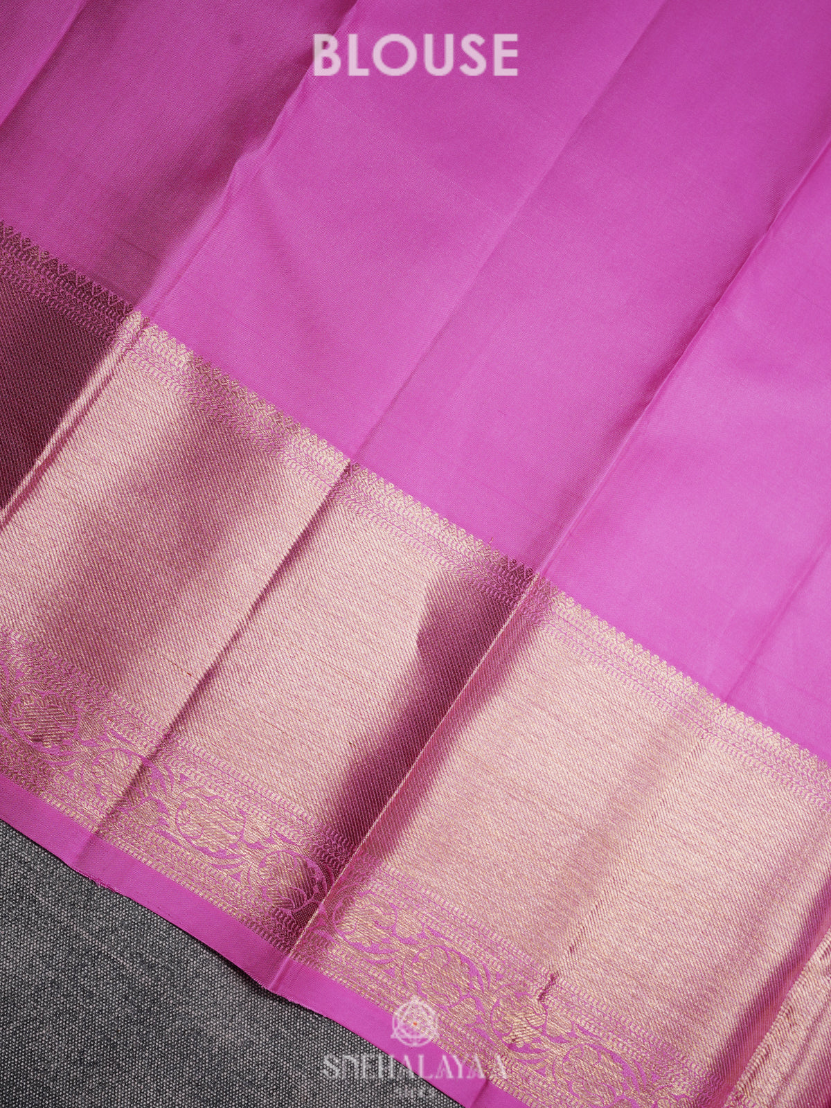 Pink Kanjivaram Silk Saree