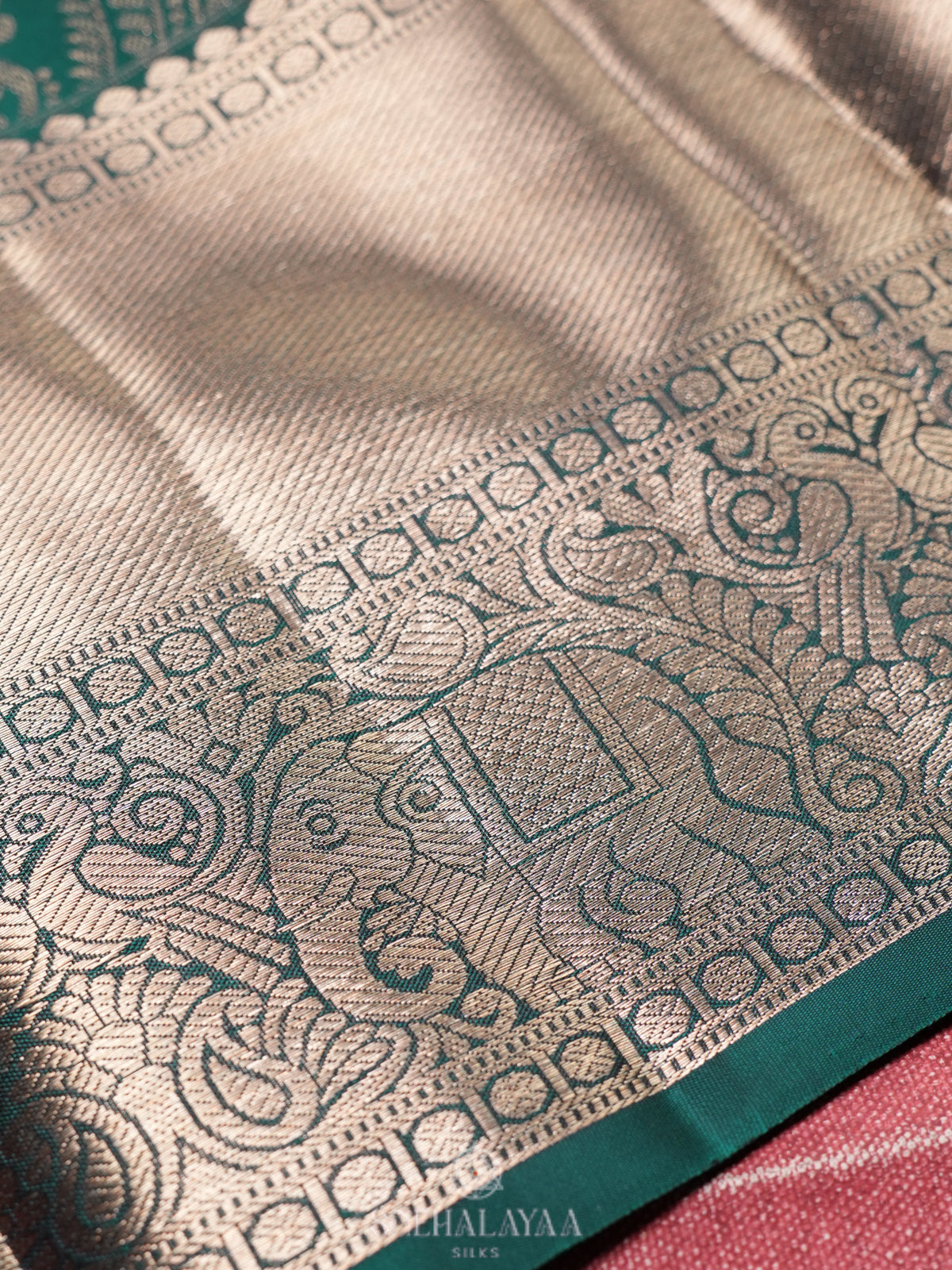 Green Kanjivaram Silk Saree