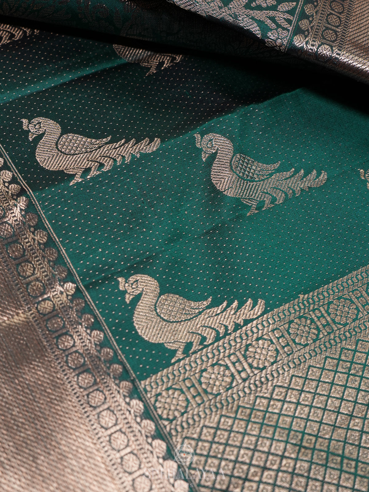 Green Kanjivaram Silk Saree