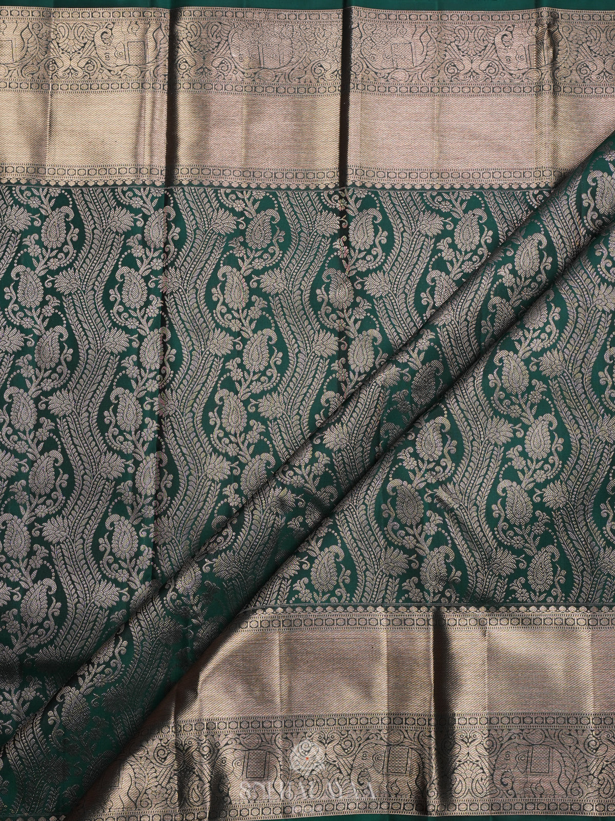 Green Kanjivaram Silk Saree