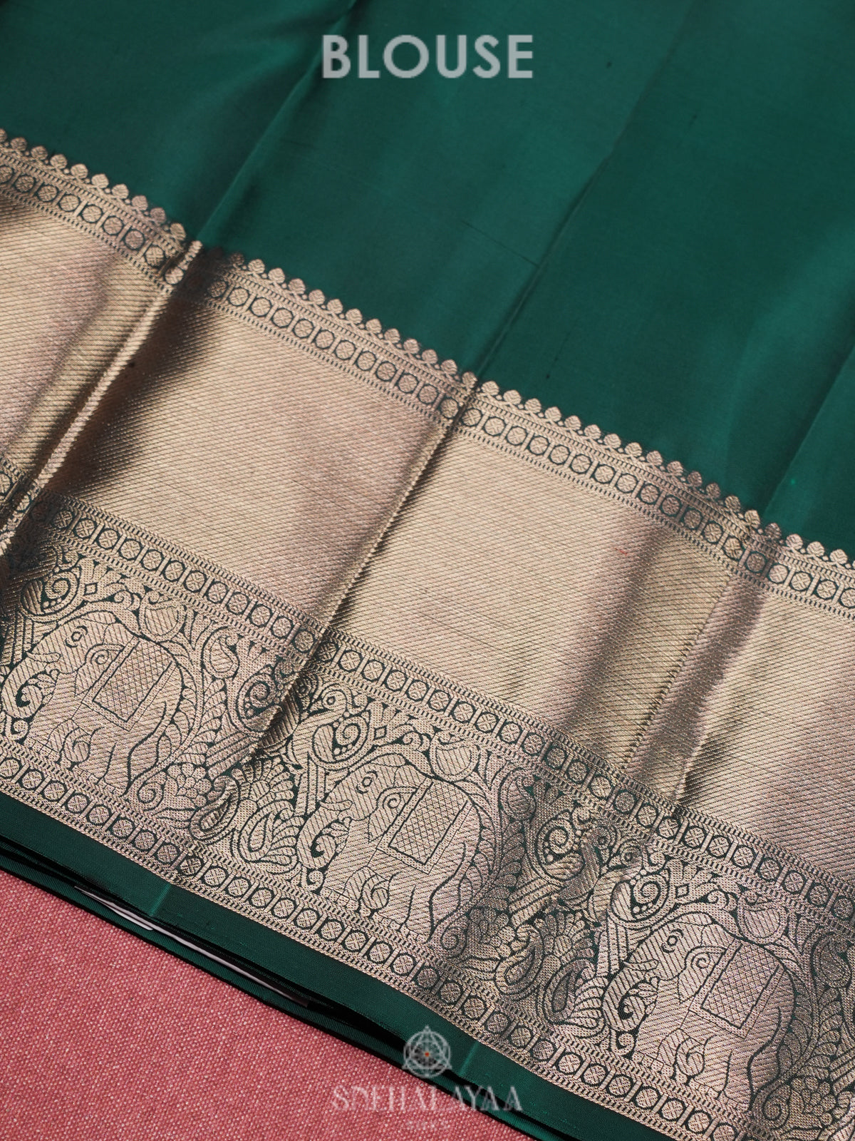 Green Kanjivaram Silk Saree