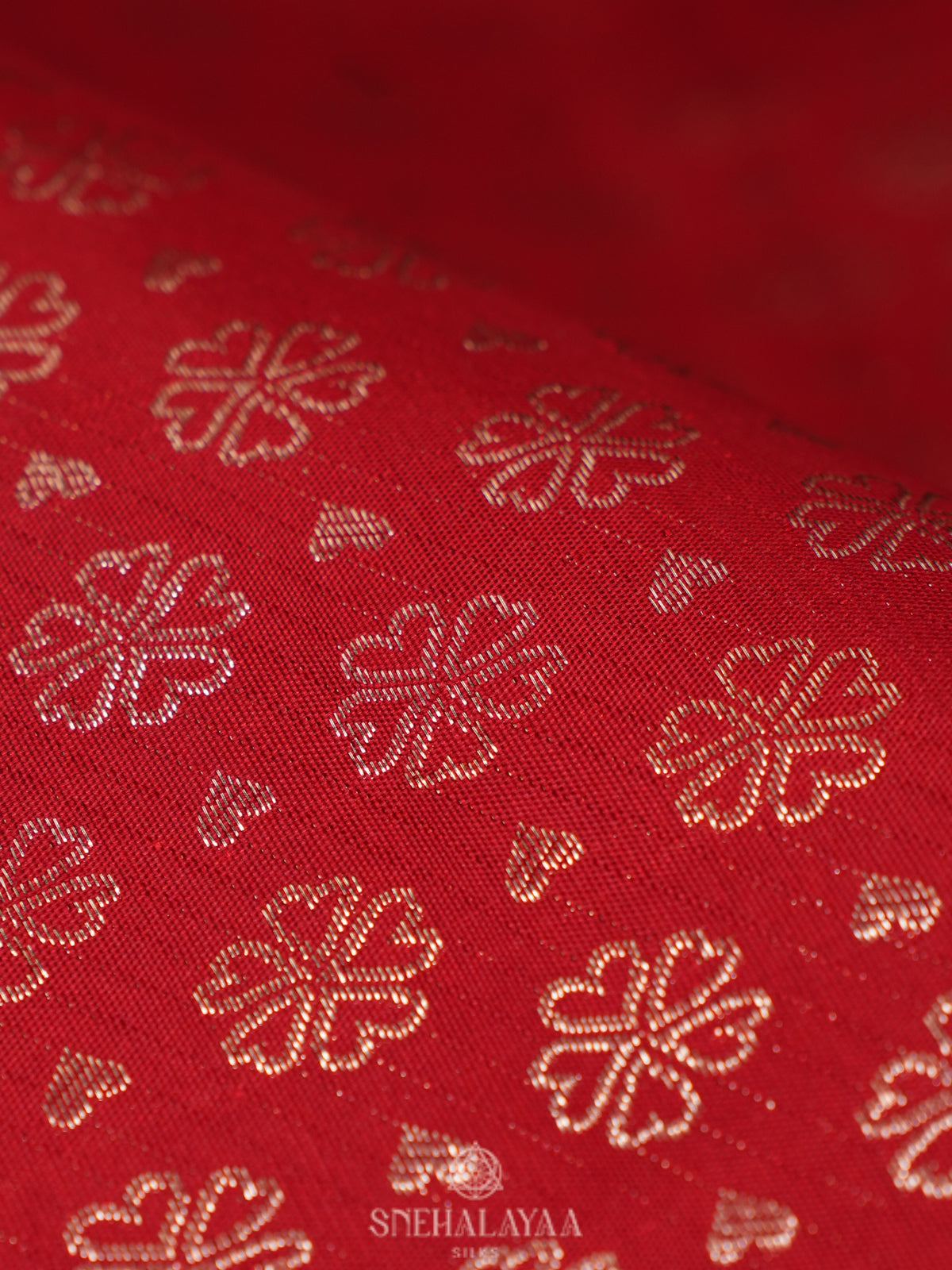 Red Kanjivaram Silk Saree