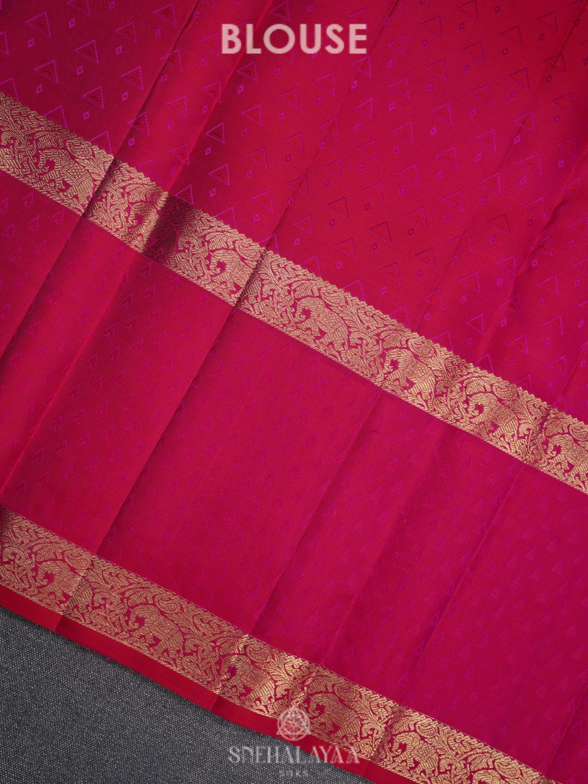 Lilac Kanjivaram Silk Saree