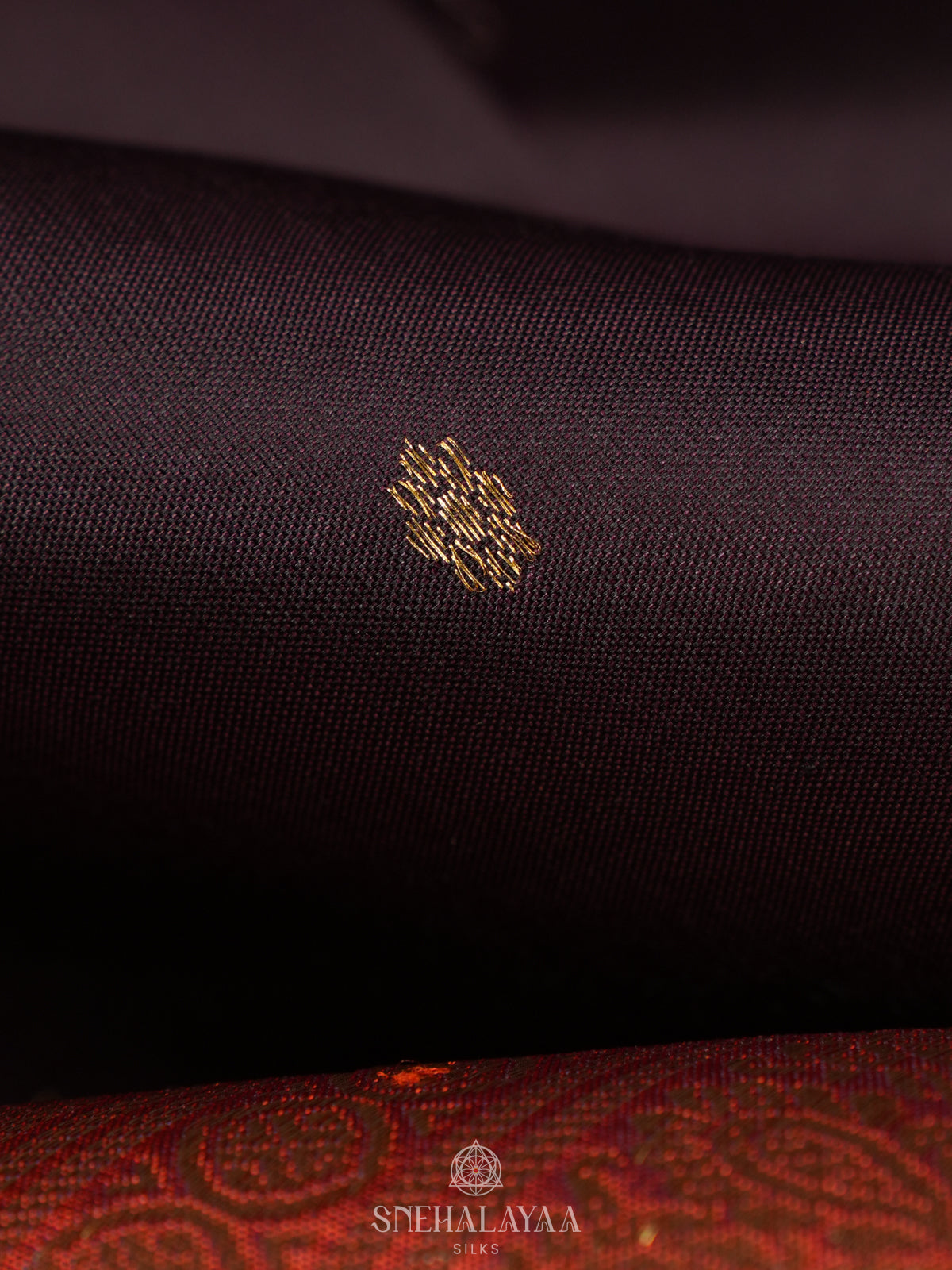 Black Kanjivaram Silk Saree