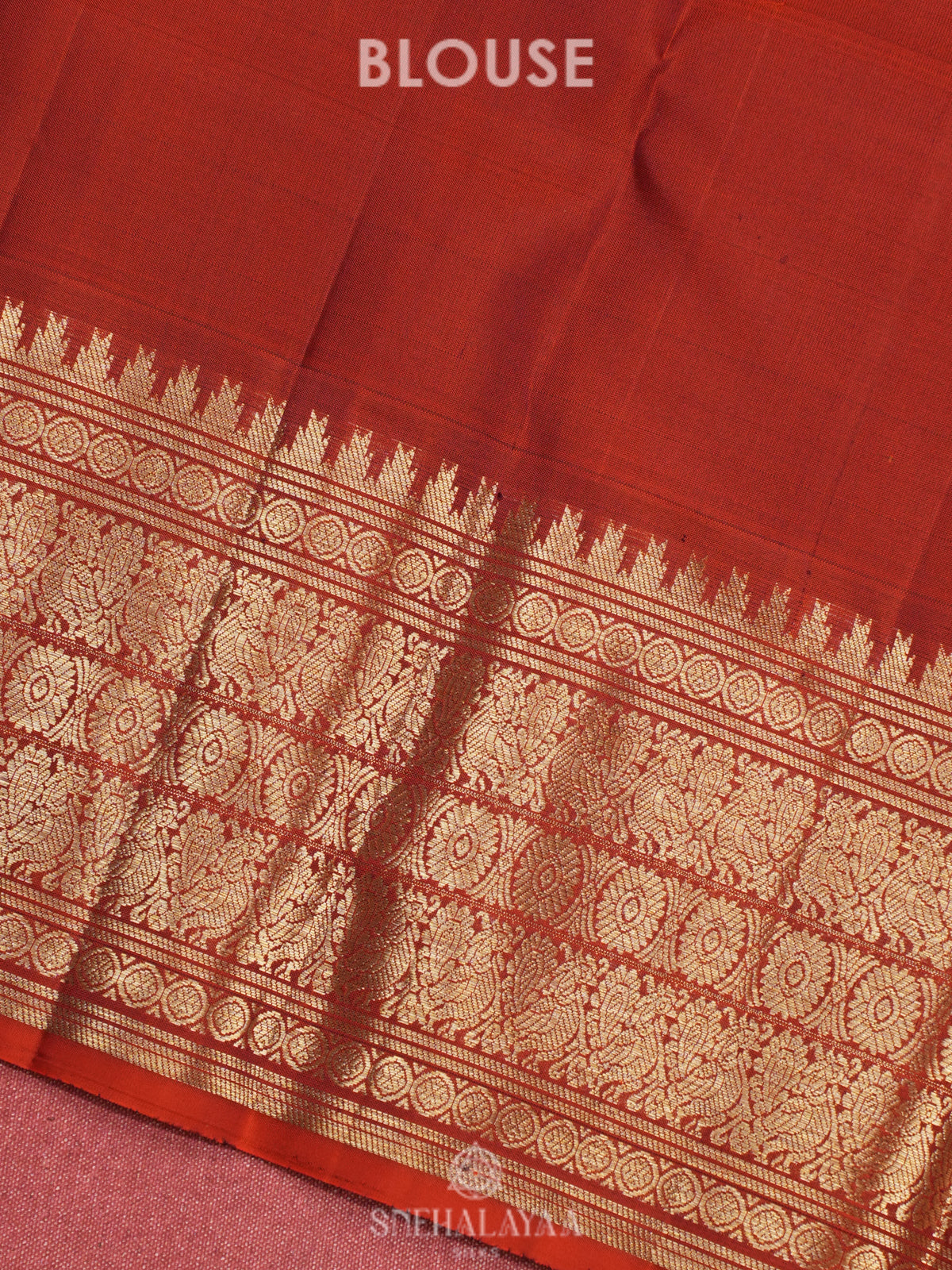 Black Kanjivaram Silk Saree